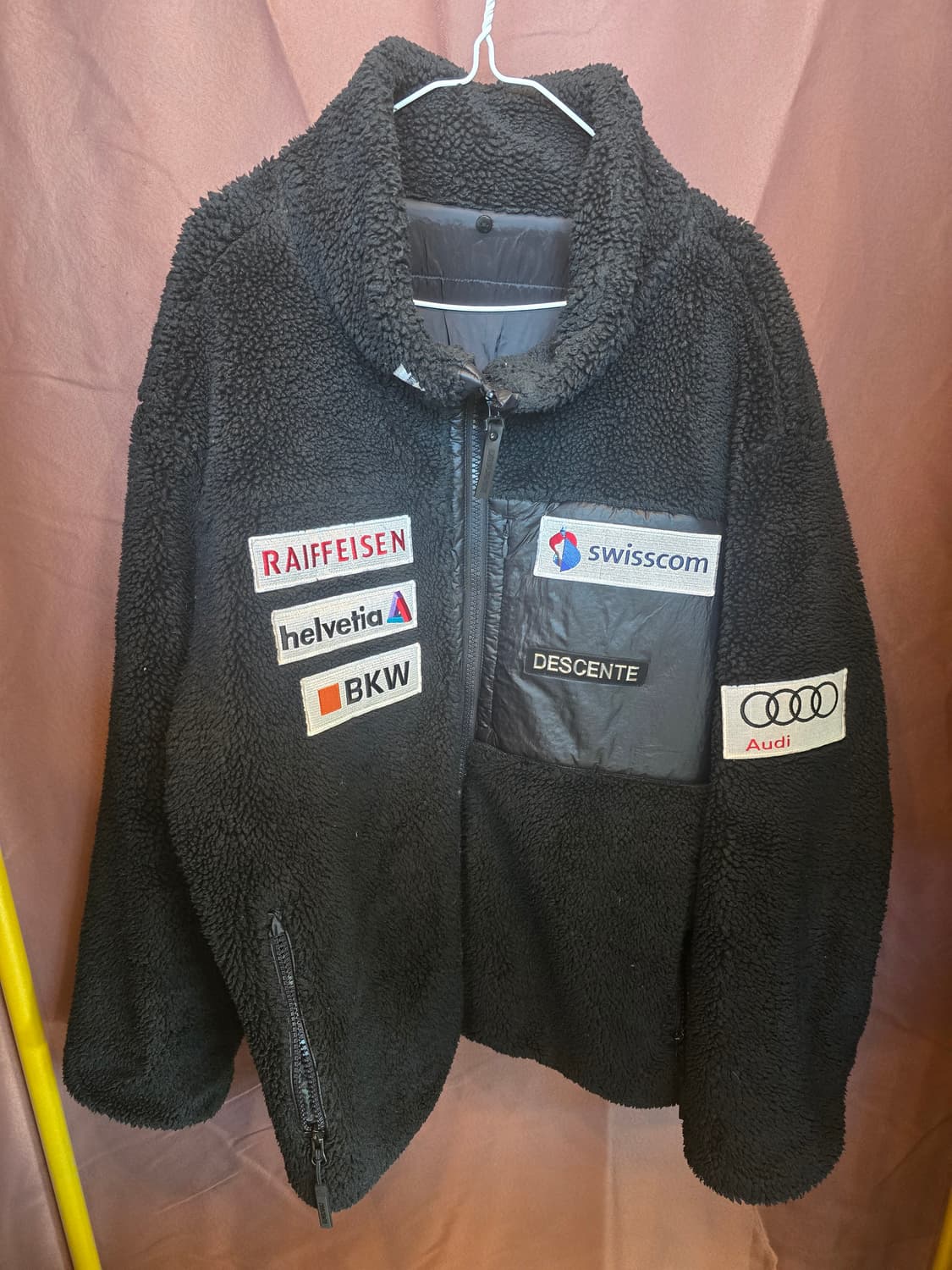 데상트 스위스 스키팀 플리스 자켓 상품이미지2