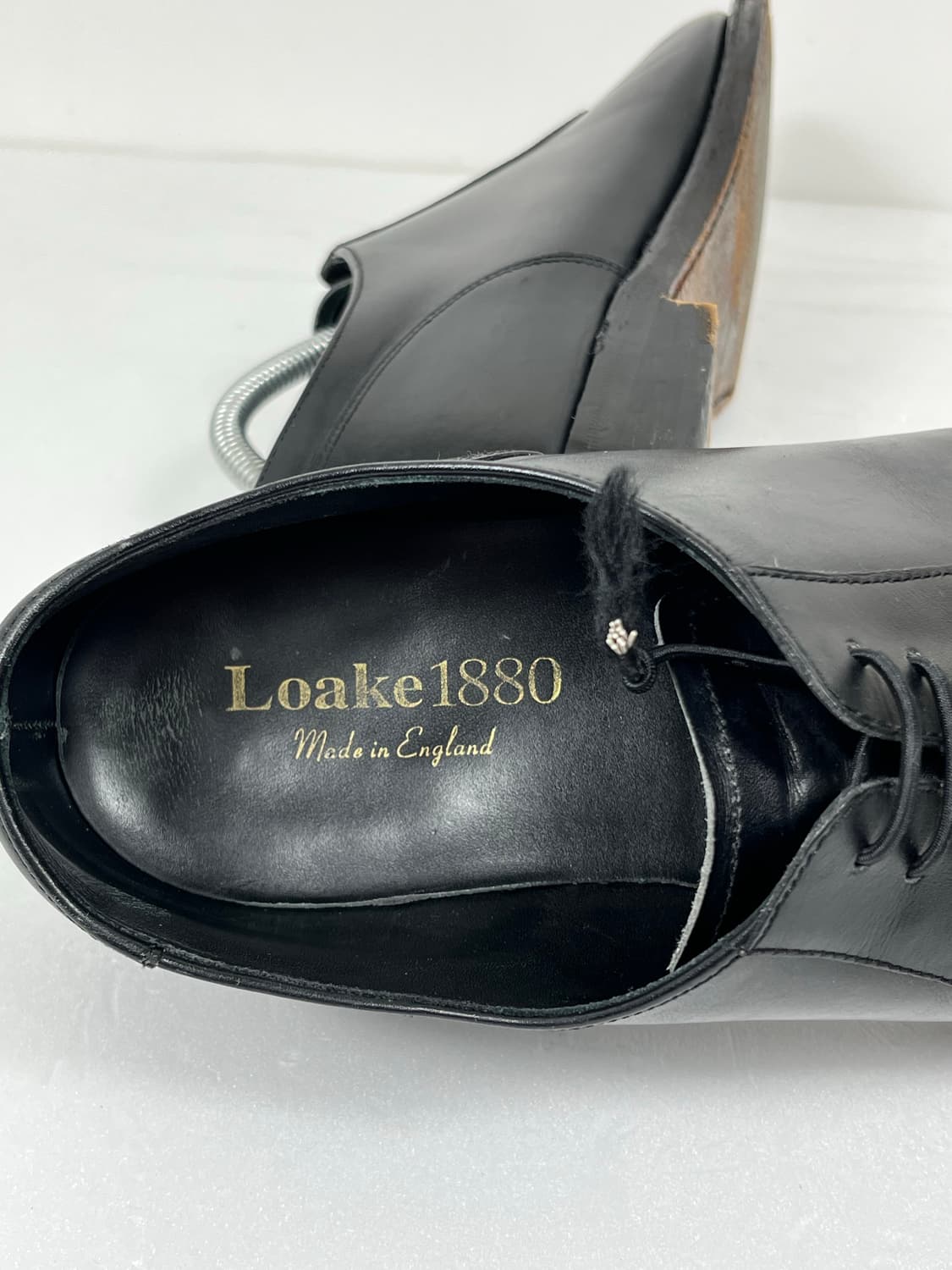 265) 로크(Loake) 처칠 블랙 캡토 옥스퍼드 슈즈 상품이미지8