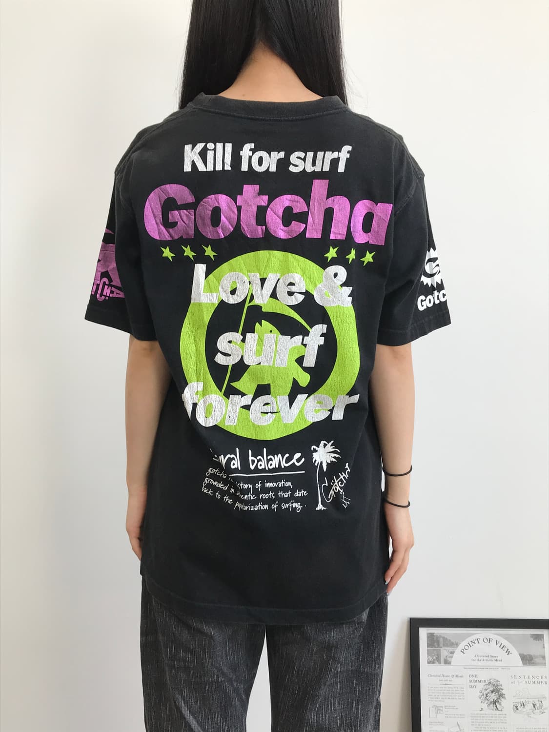 00's Gotcha Surf Graphic Logo Tee 상품이미지3