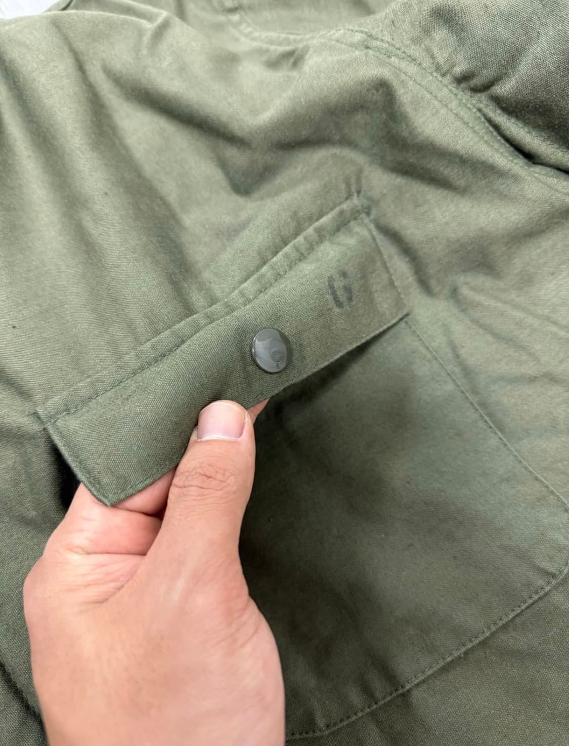 80s 미군 A-2 스텐실 덱자켓 L 상품이미지8