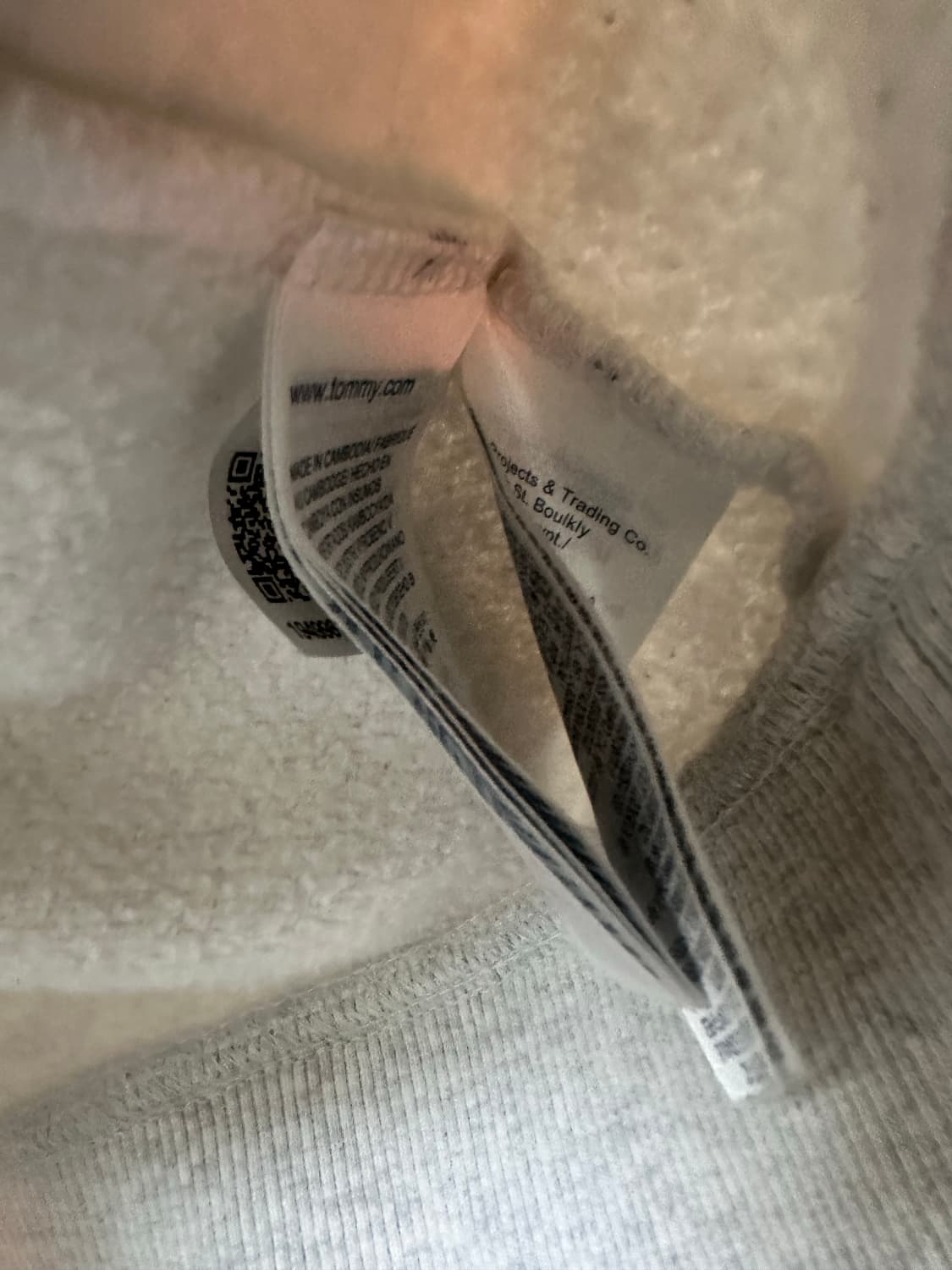 타미힐피거 그레이 후드집업 상품이미지5