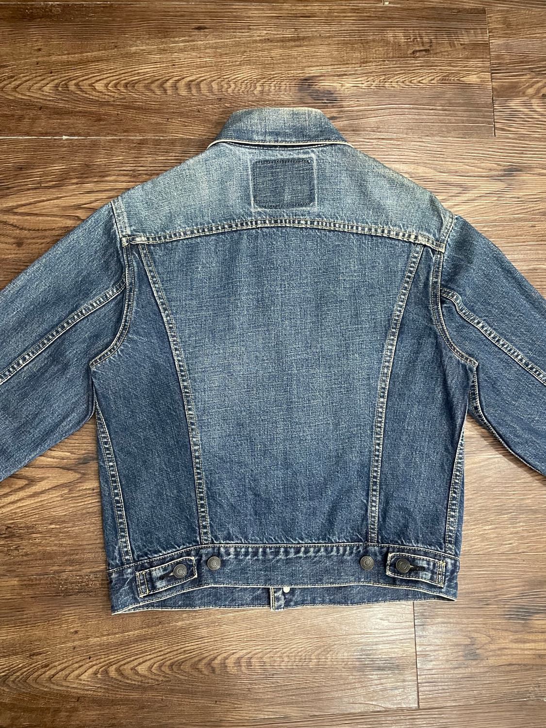 80-90s 리바이스 557 big E 트러커 데님 자켓 38 상품이미지10