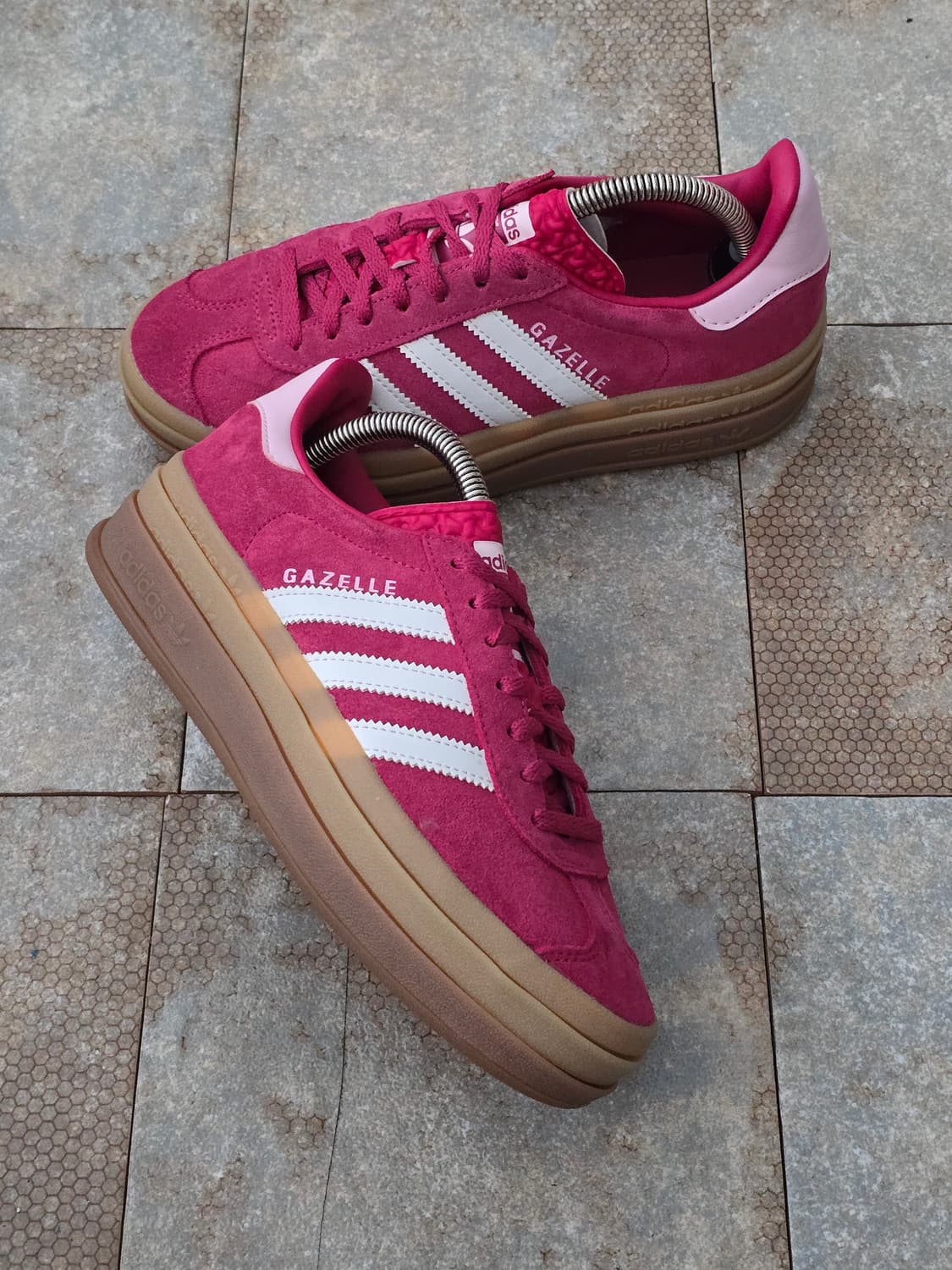 (230)아디다스 가젤 볼드 와일드 핑크 상품이미지6