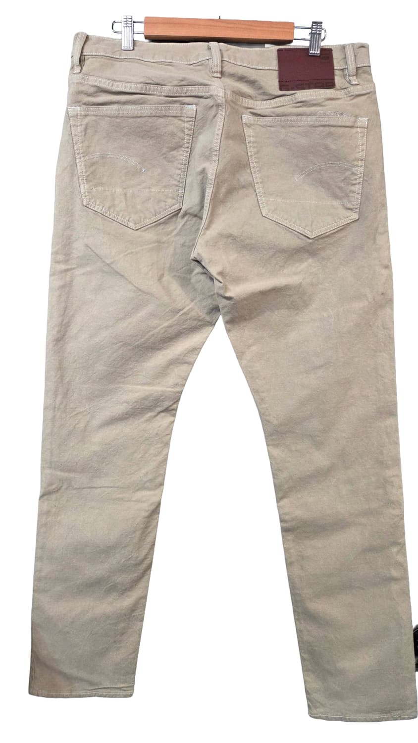 G-STAR RAW 베이지 슬림 면바지 (W34/L32) 상품이미지2