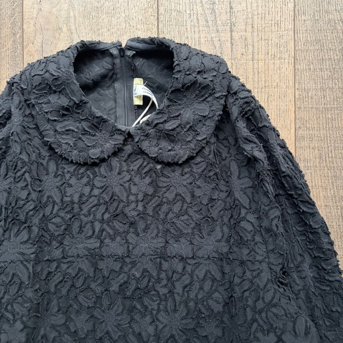 Tulle Hairy Floral Wide Dress 상품이미지3