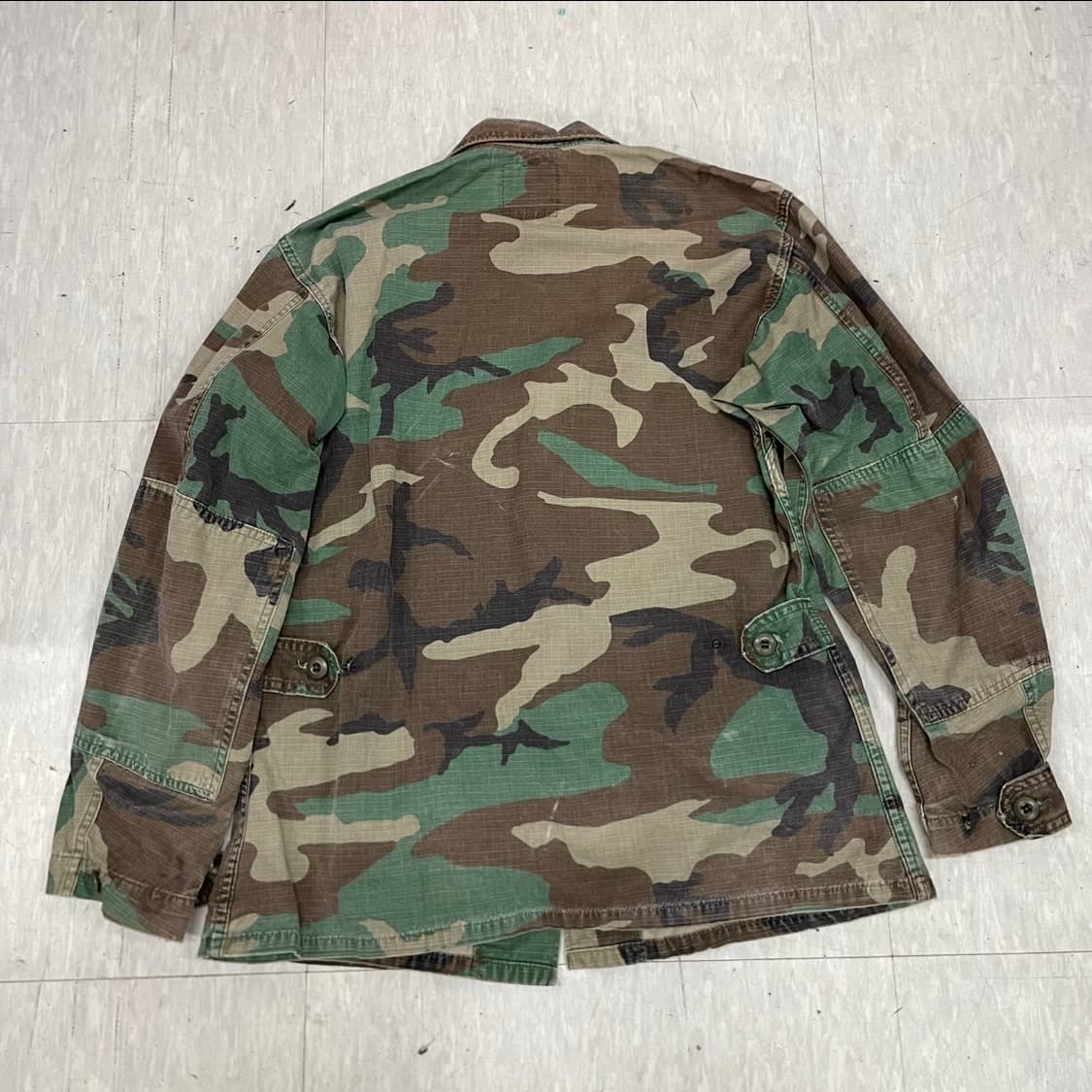 80s US 미군 밀리터리 오리지널 BDU 자켓 S V11 상품이미지4