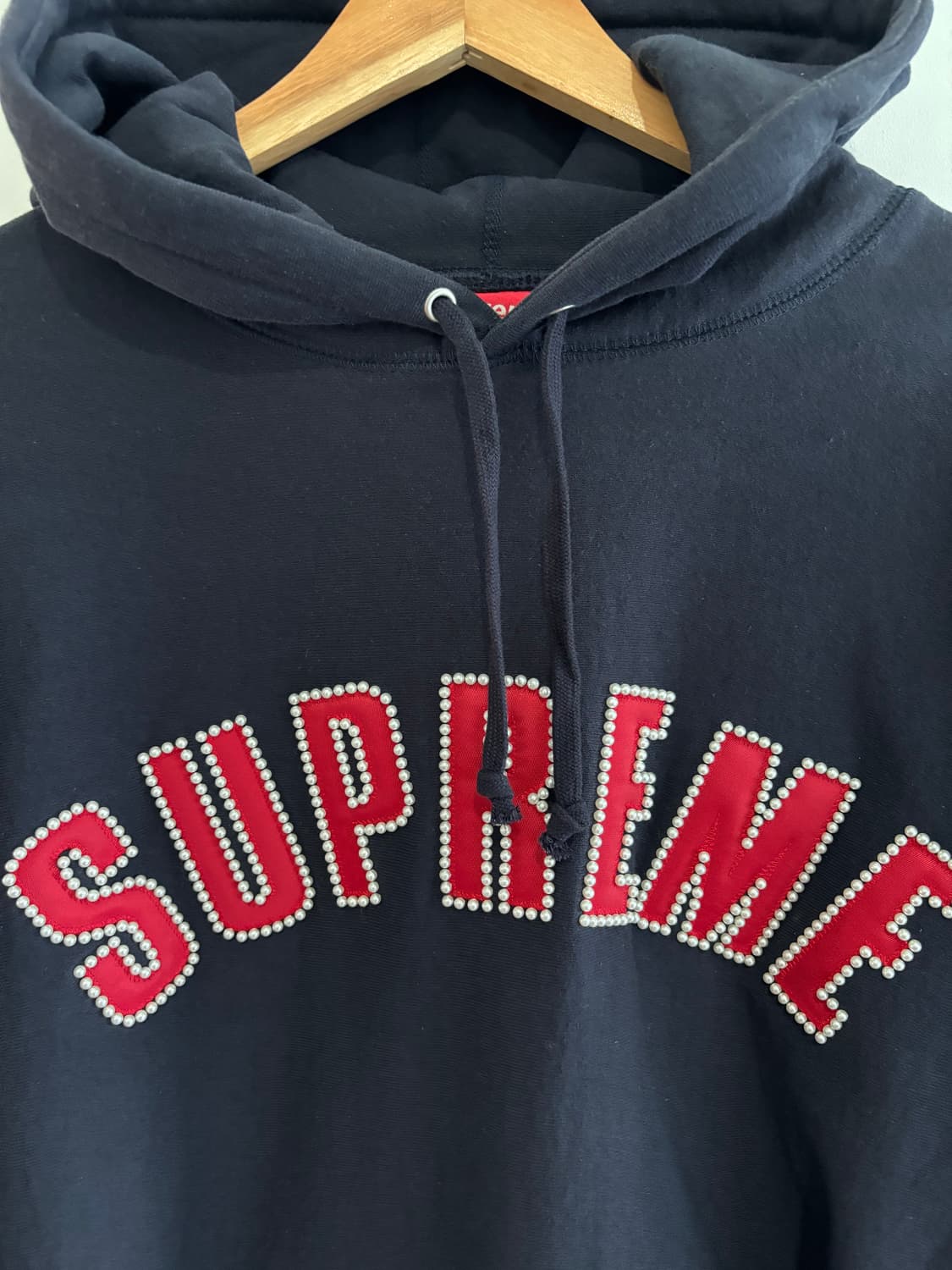Supreme pearl logo heavyweight hoodie 상품이미지2