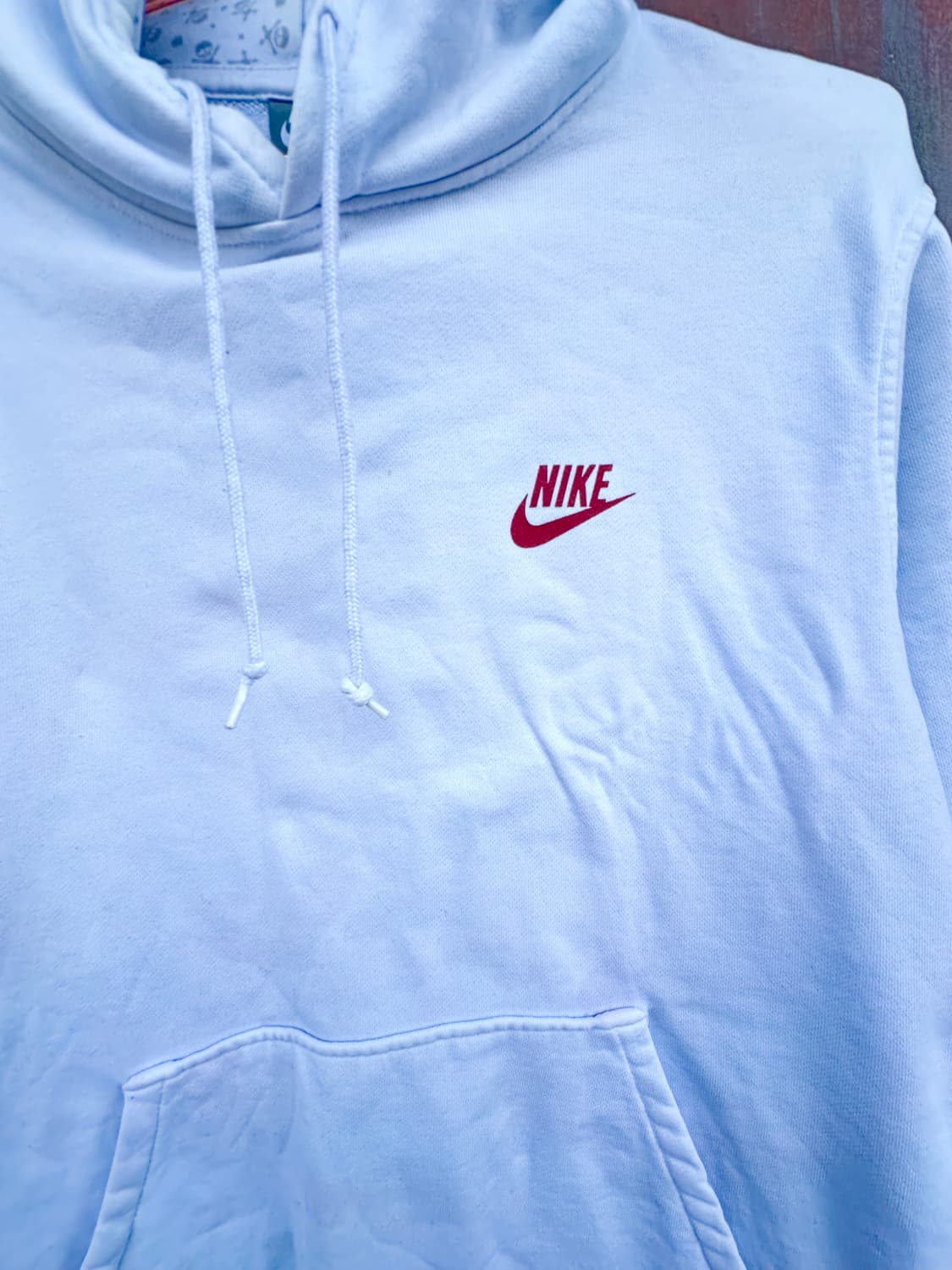 나이키 반달 하트 아이 스컬 디자인 나이키 후디 상품이미지4