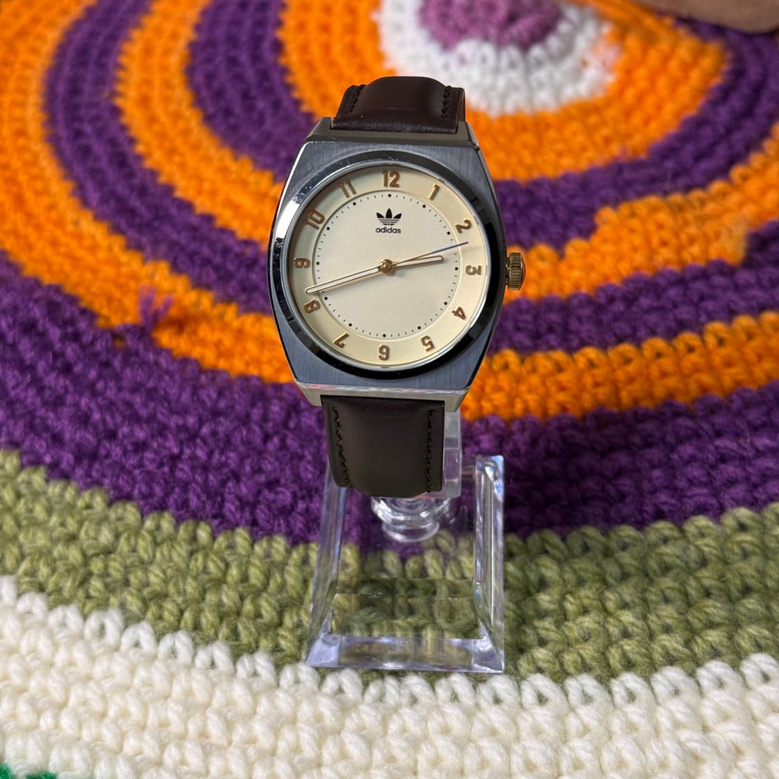 아디다스 adidas 빈티지 가죽시계 상품이미지3