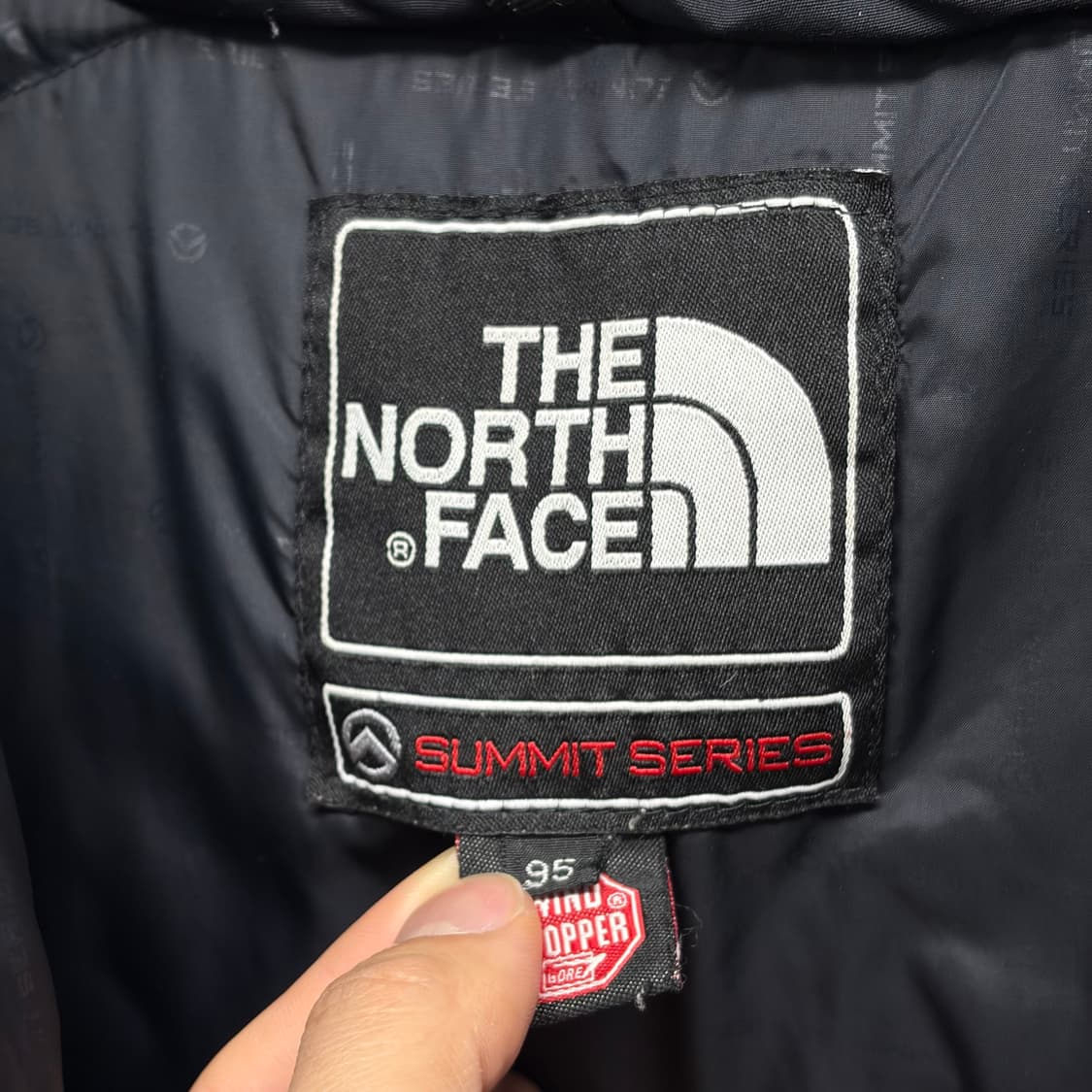 노스페이스 윈드스토퍼 패딩 틸블루 2 상품이미지5