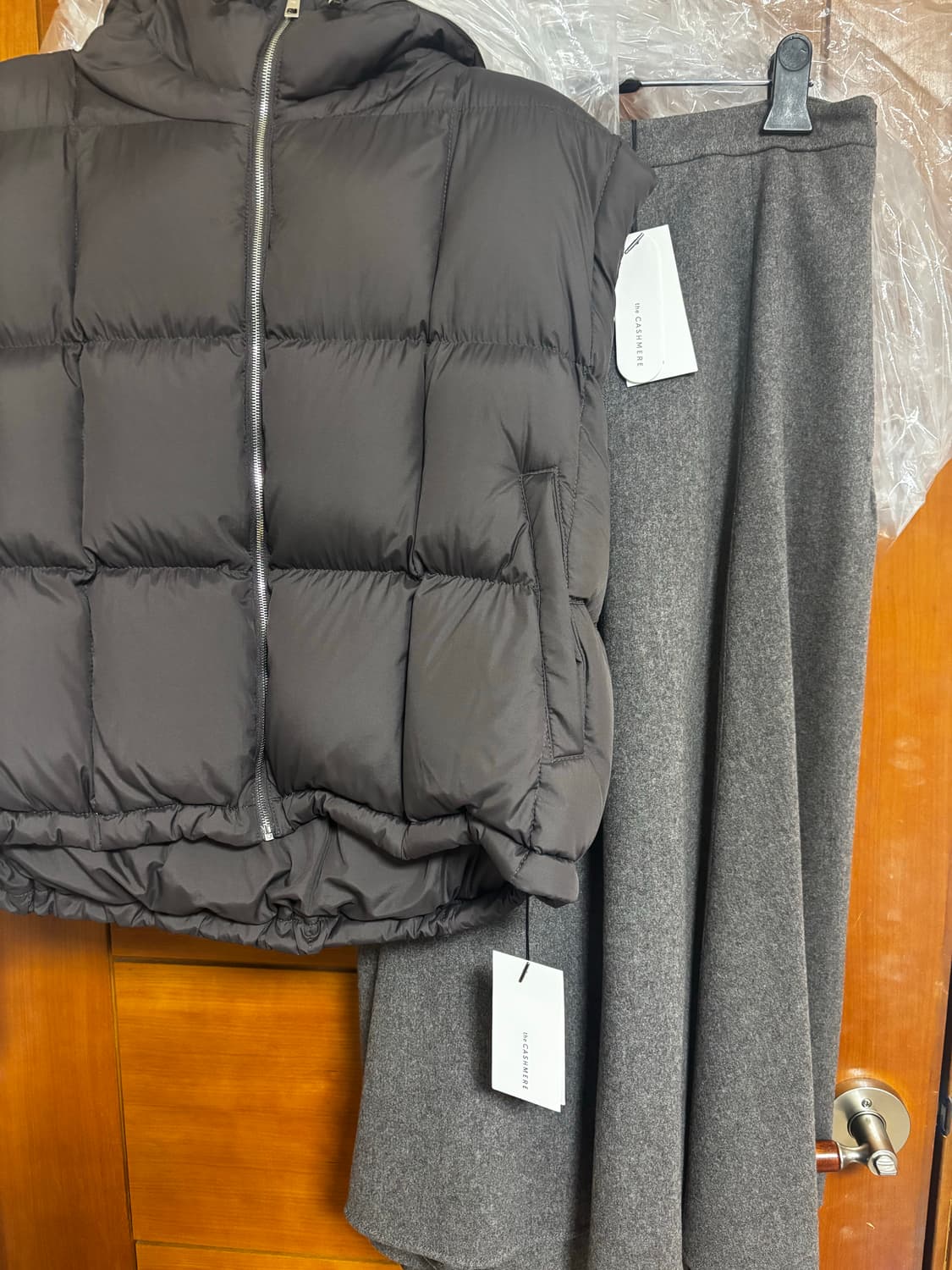 새상품) 더캐시미어 밴딩캐시미어블렌드 스커트  상품이미지9