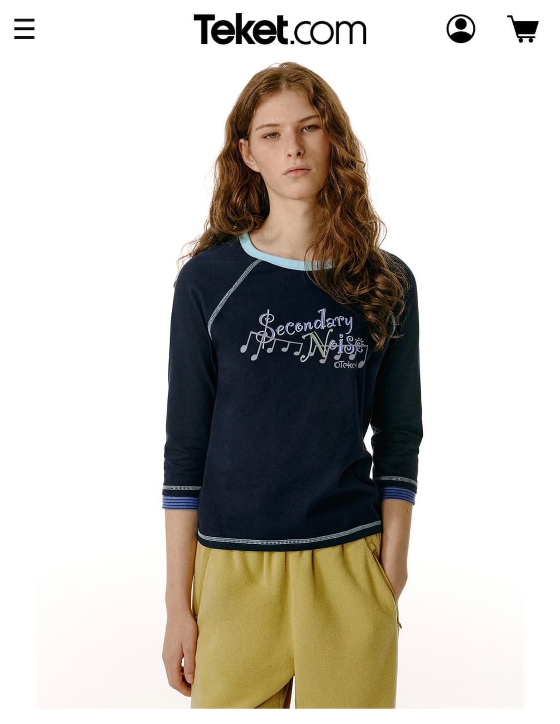 Teket Flow Note L/S Tee green 상품이미지5
