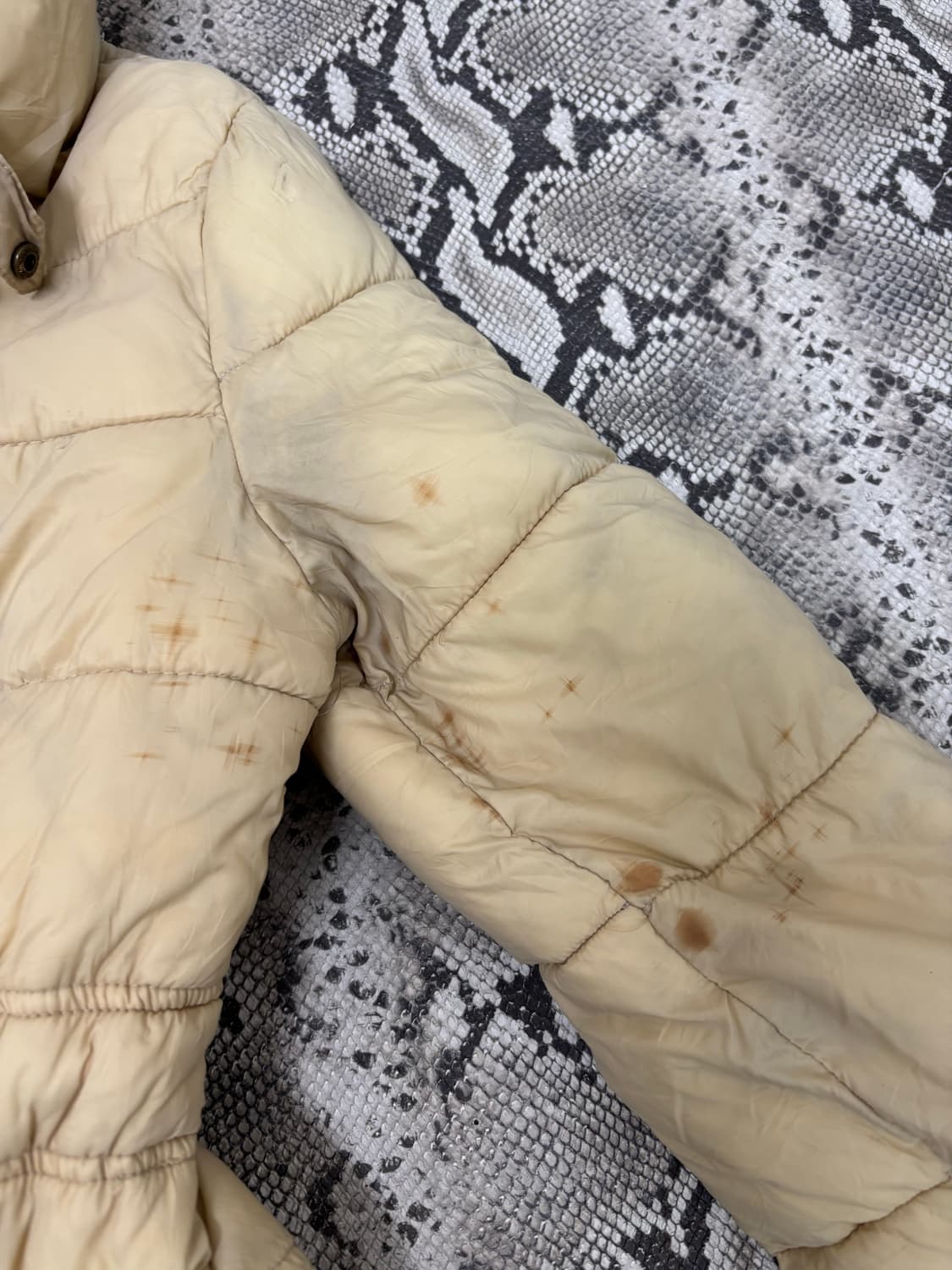 Big Button Warmer Detail Ivory Padding 상품이미지7