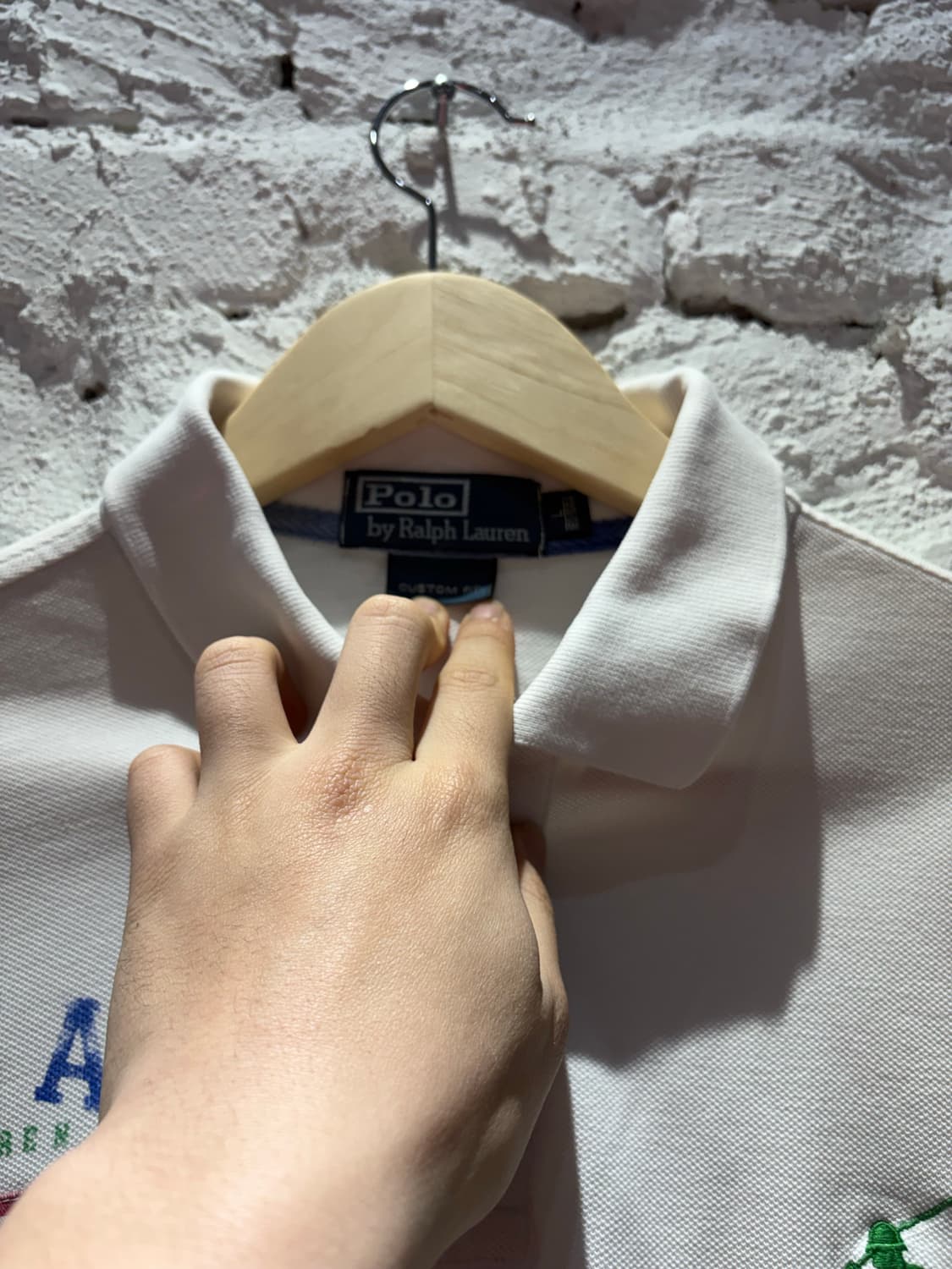 폴로 빅포니 성조기 USA 치프키프 커스텀 카라반팔티셔츠 상품이미지4