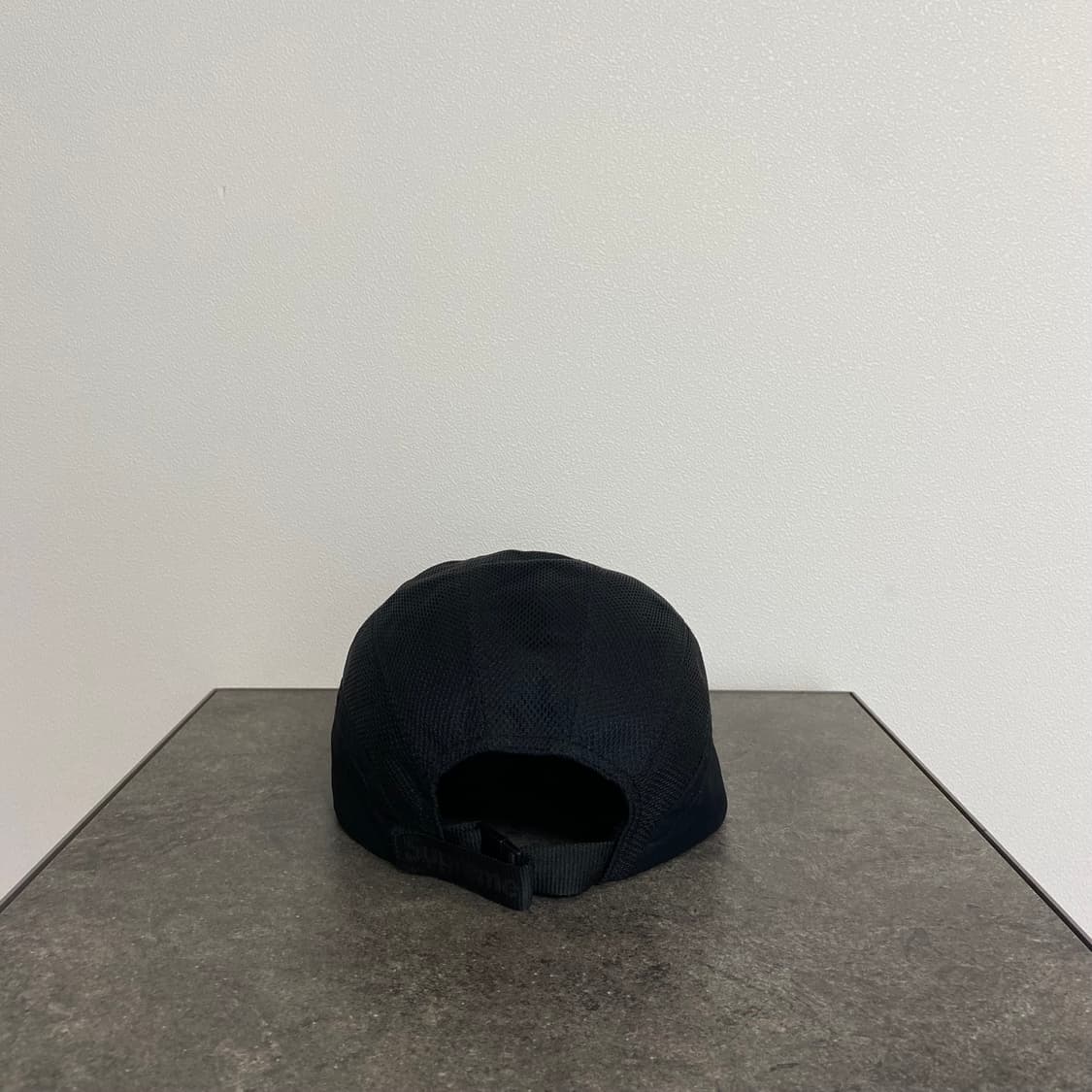 슈프림 X 나이키 콜라보 트레일 블랙 러닝 캠프캡 모자 상품이미지4