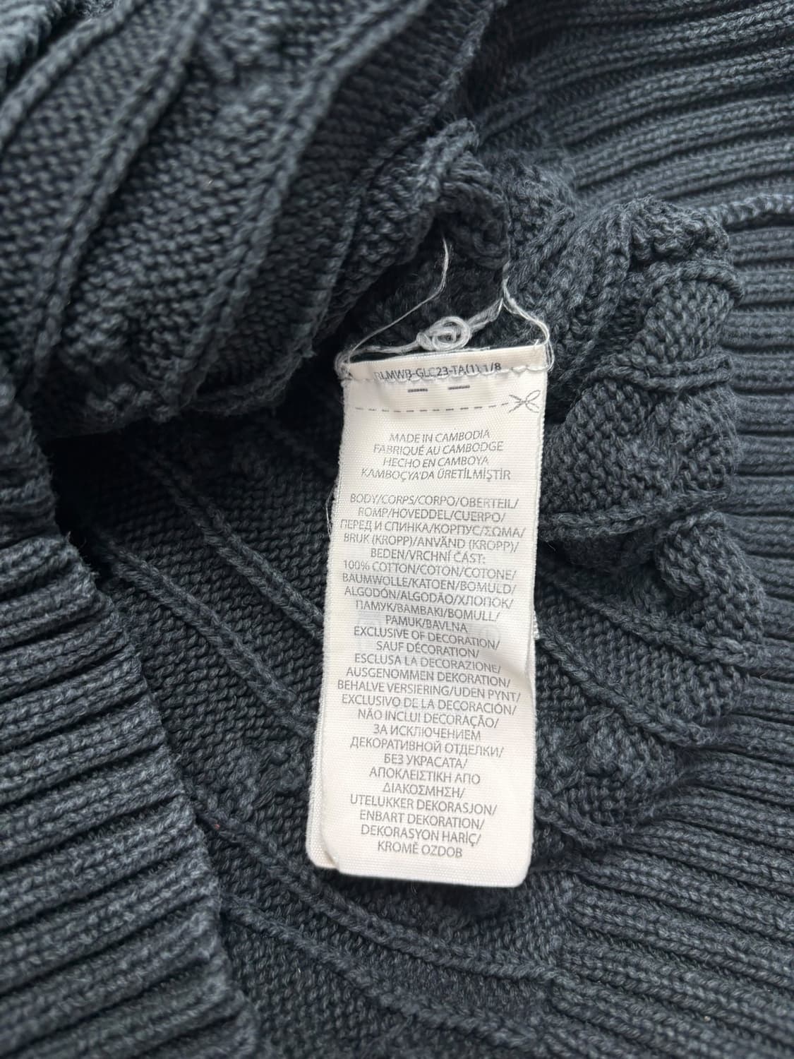 폴로 랄프로렌 니트 블랙 상품이미지7