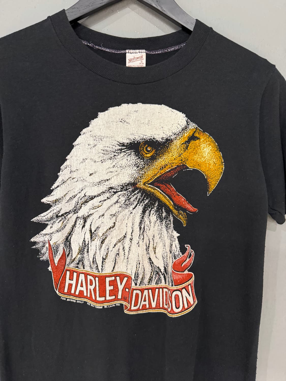 motorcycle eagle printing t-shirt  상품이미지6
