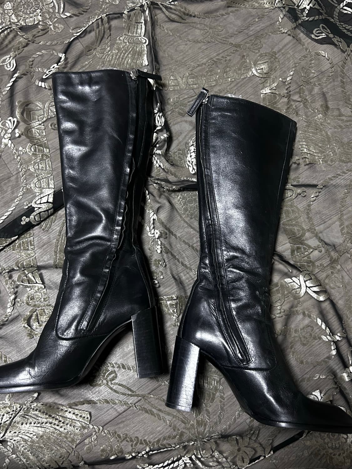 ZARA 소가죽 부츠 상품이미지3