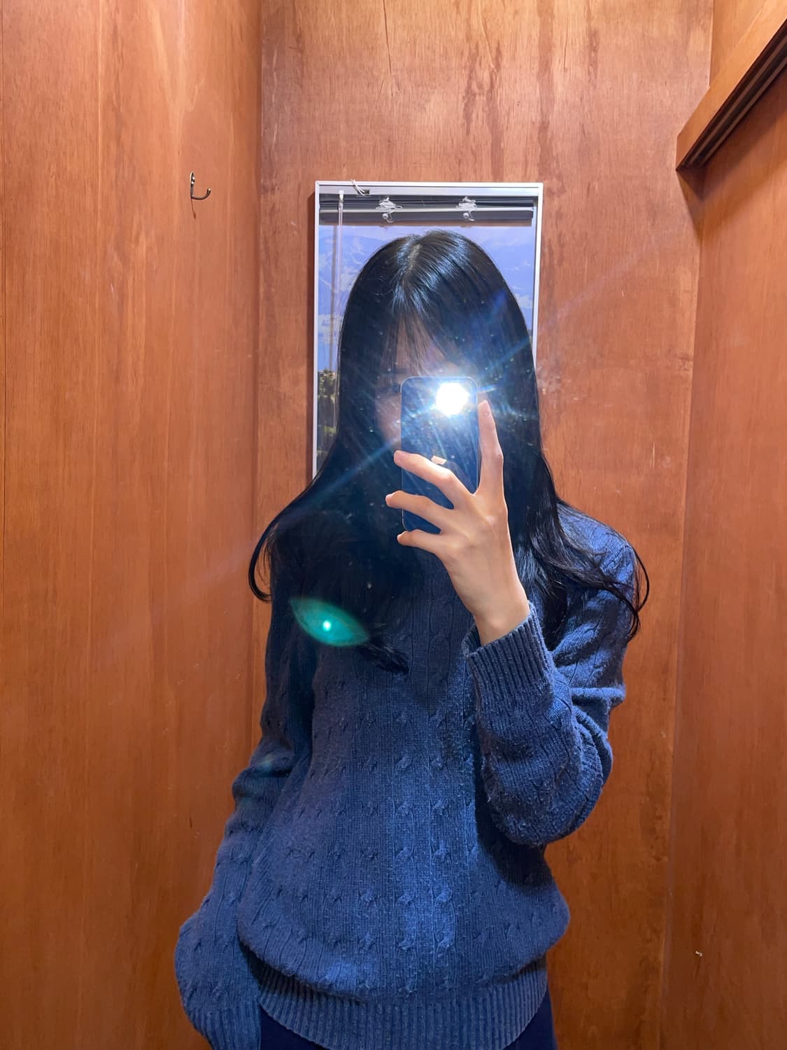 (M) POLO 폴로 랄프로렌 케이블 니트 상품이미지1