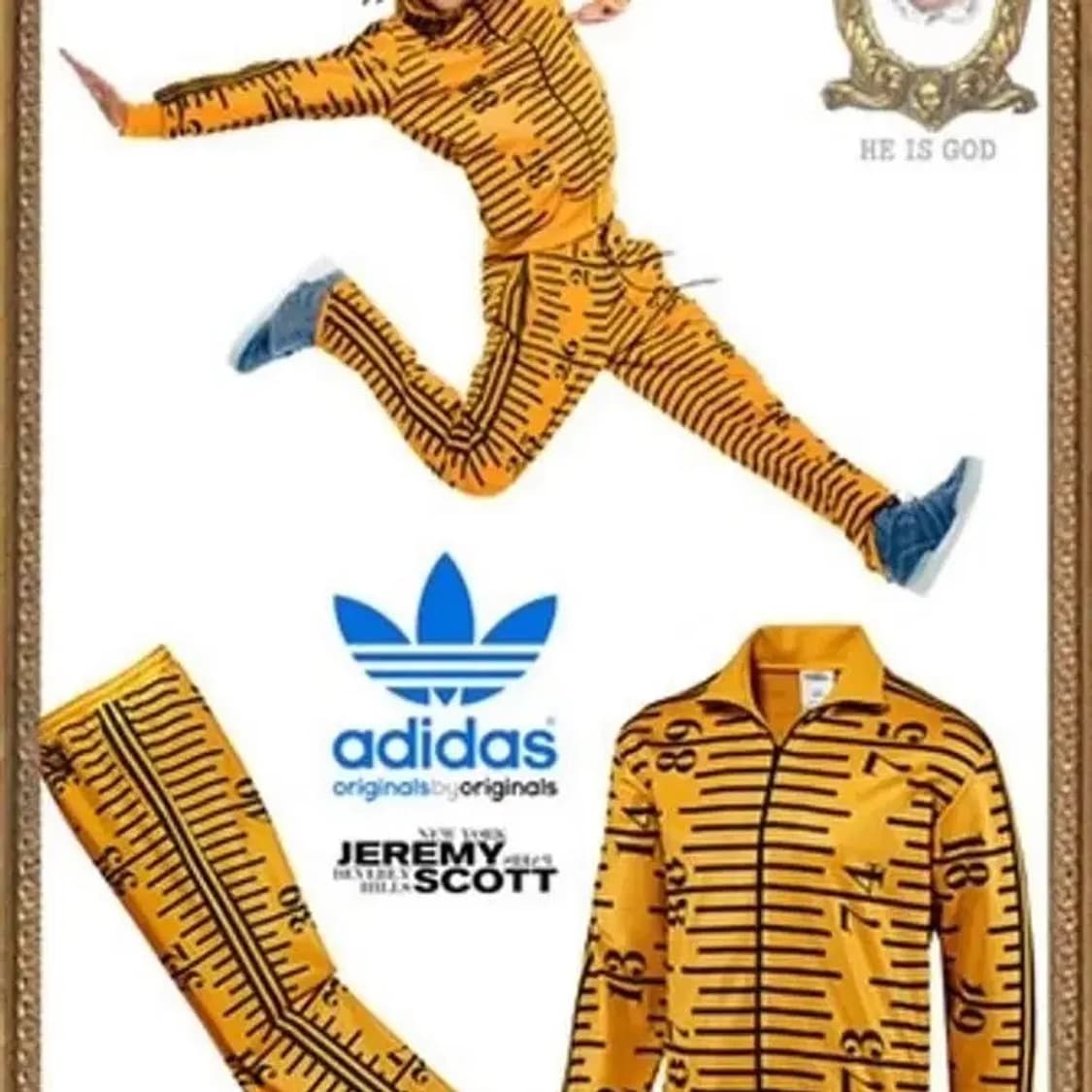 아디다스 x 제레미스캇 줄자 트랙팬츠 105 상품이미지6