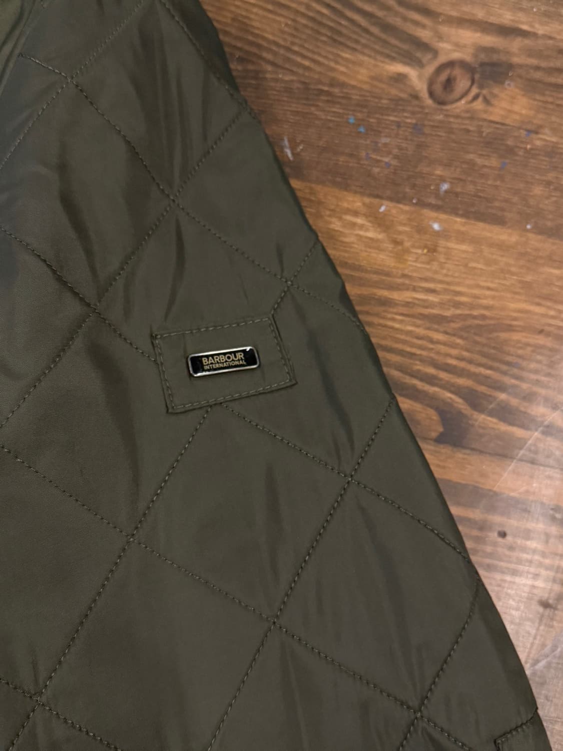 바버 퀼팅자켓 남성100 상품이미지7