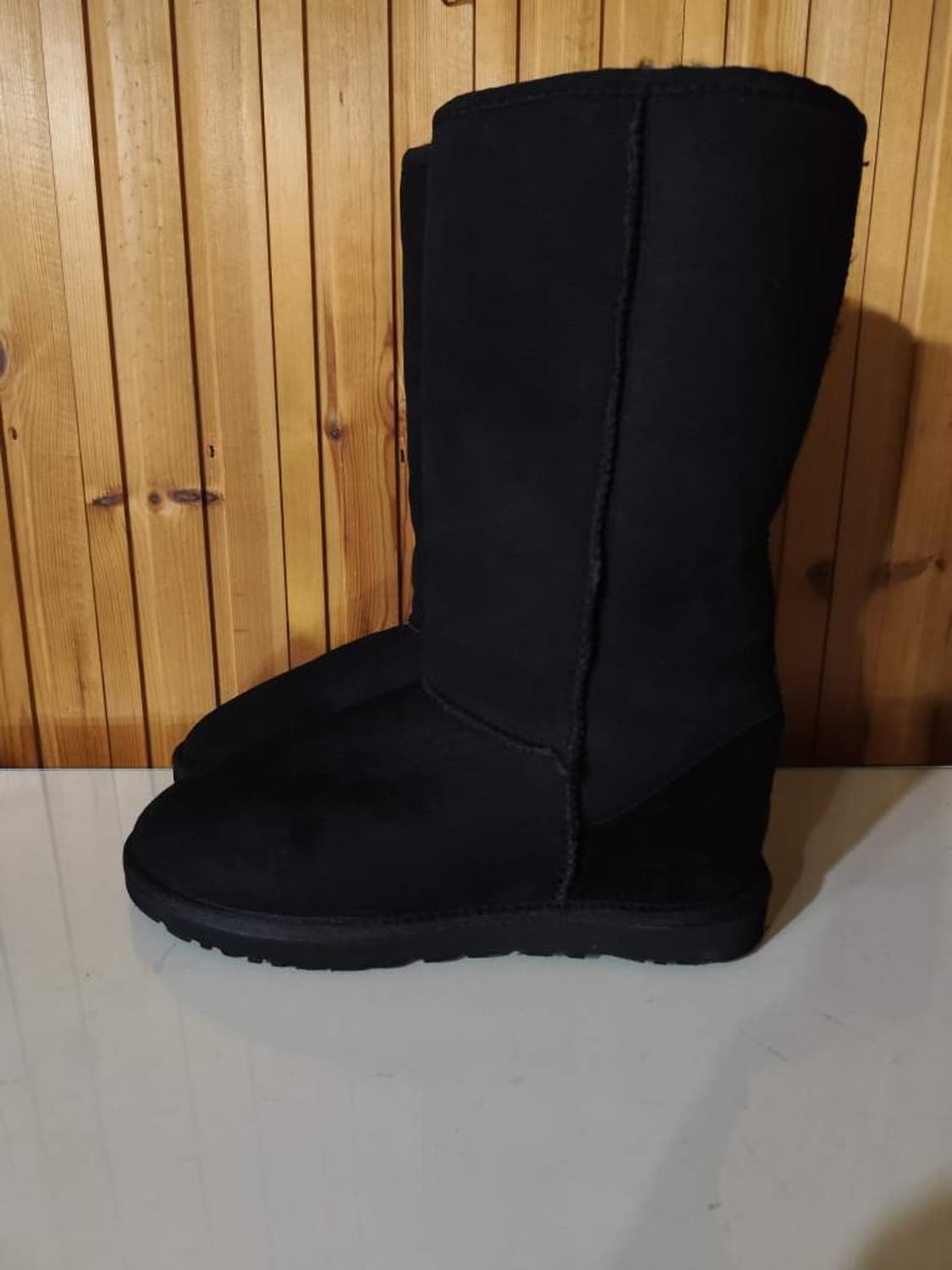 w8 250mm 어그 클래식 톨 레더 부츠 방한부츠  상품이미지1
