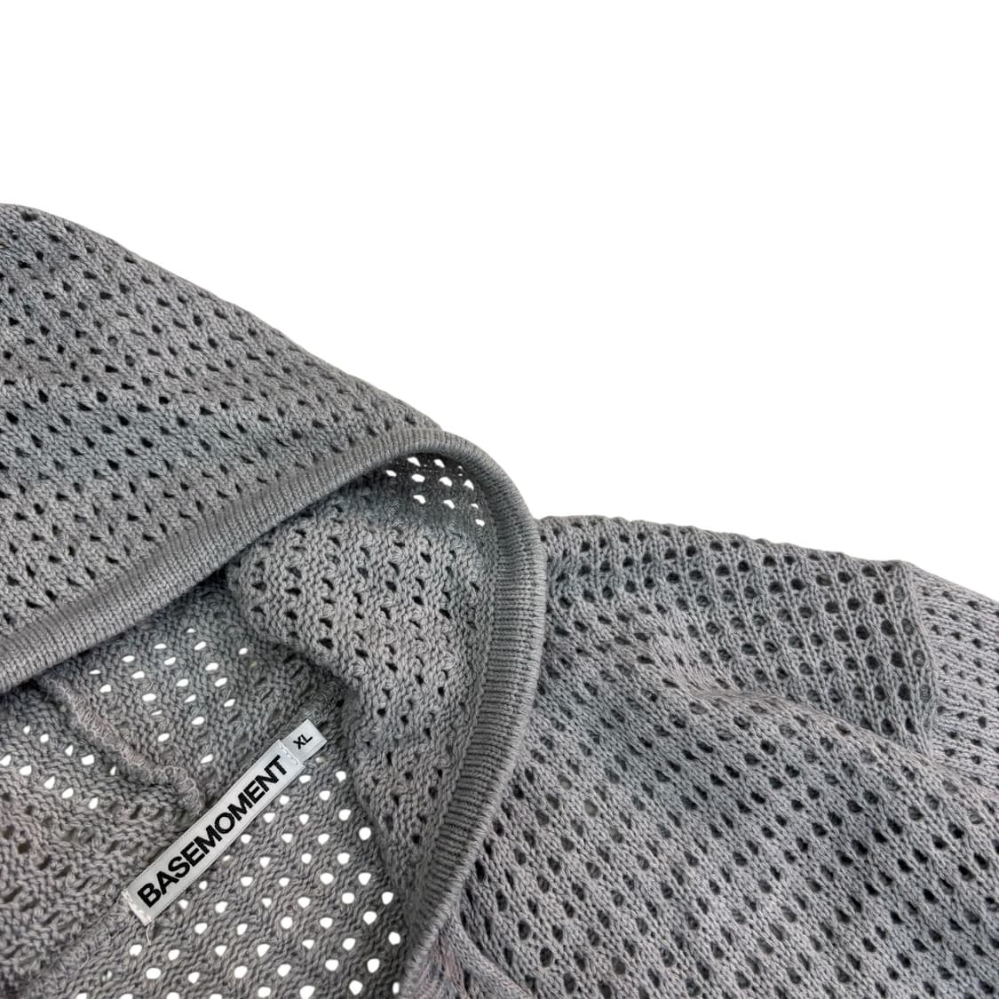 베이스모먼트 크로쉐 후드 집업 상품이미지3