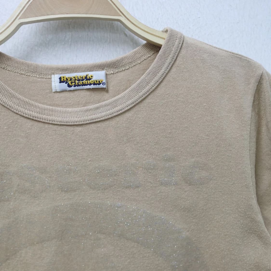 히스테릭 글래머 반팔 반크롭 티셔츠 66814 상품이미지6