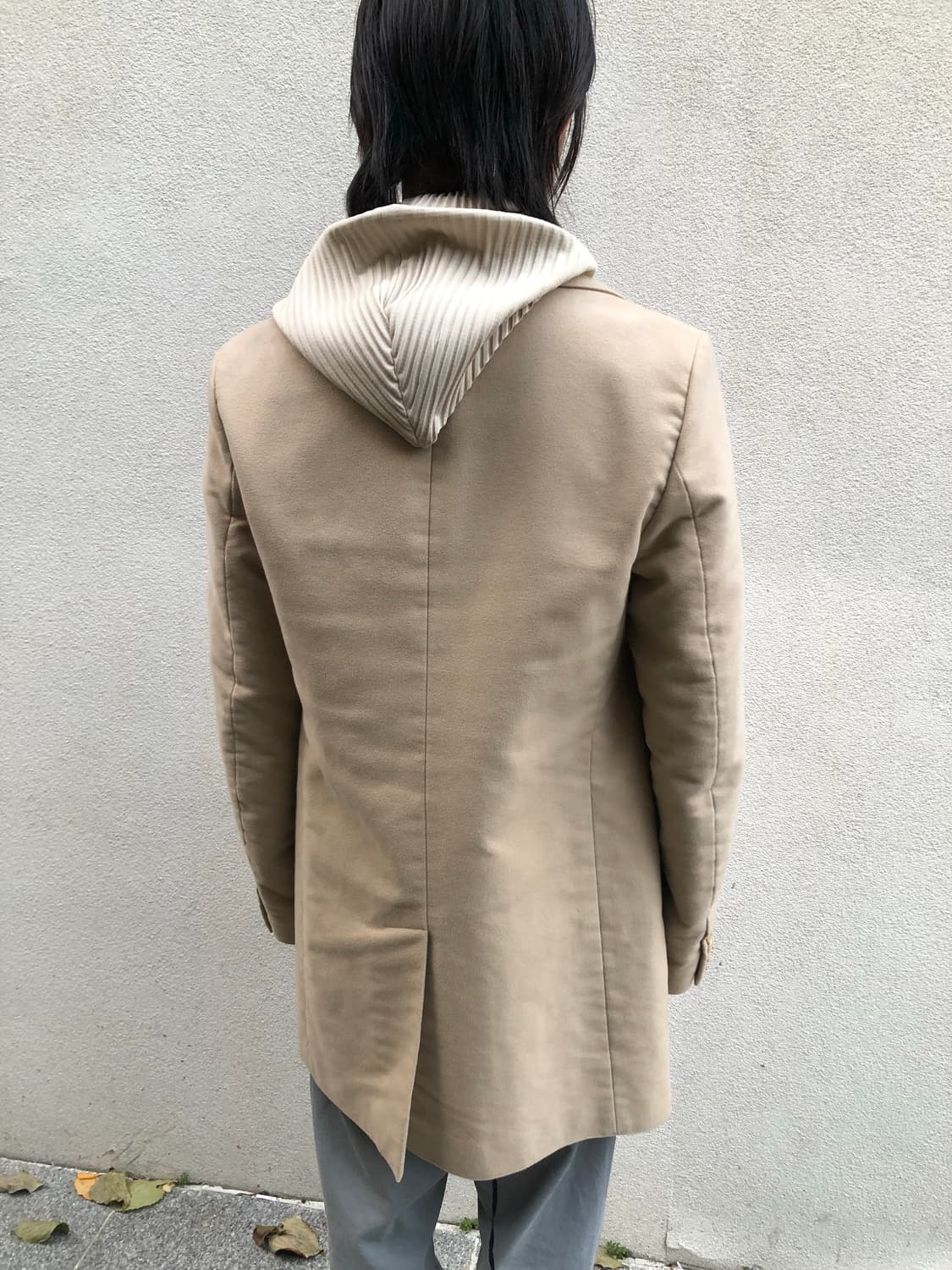 헬무트랭 00‘s 아카이브 더블 코트 상품이미지3