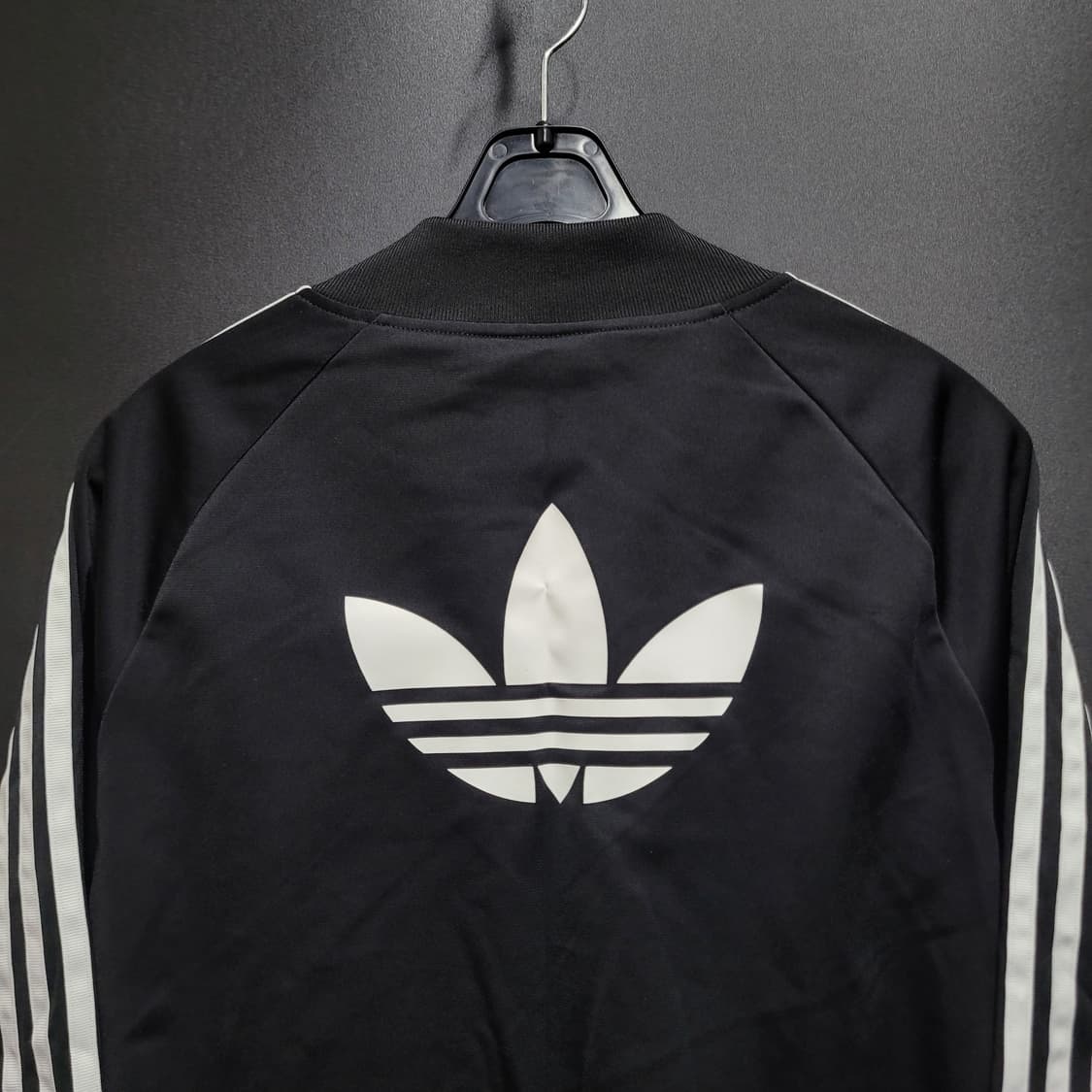 아디다스 불꽃 파이어버드 검흰 백로고 트랙탑 져지  상품이미지6