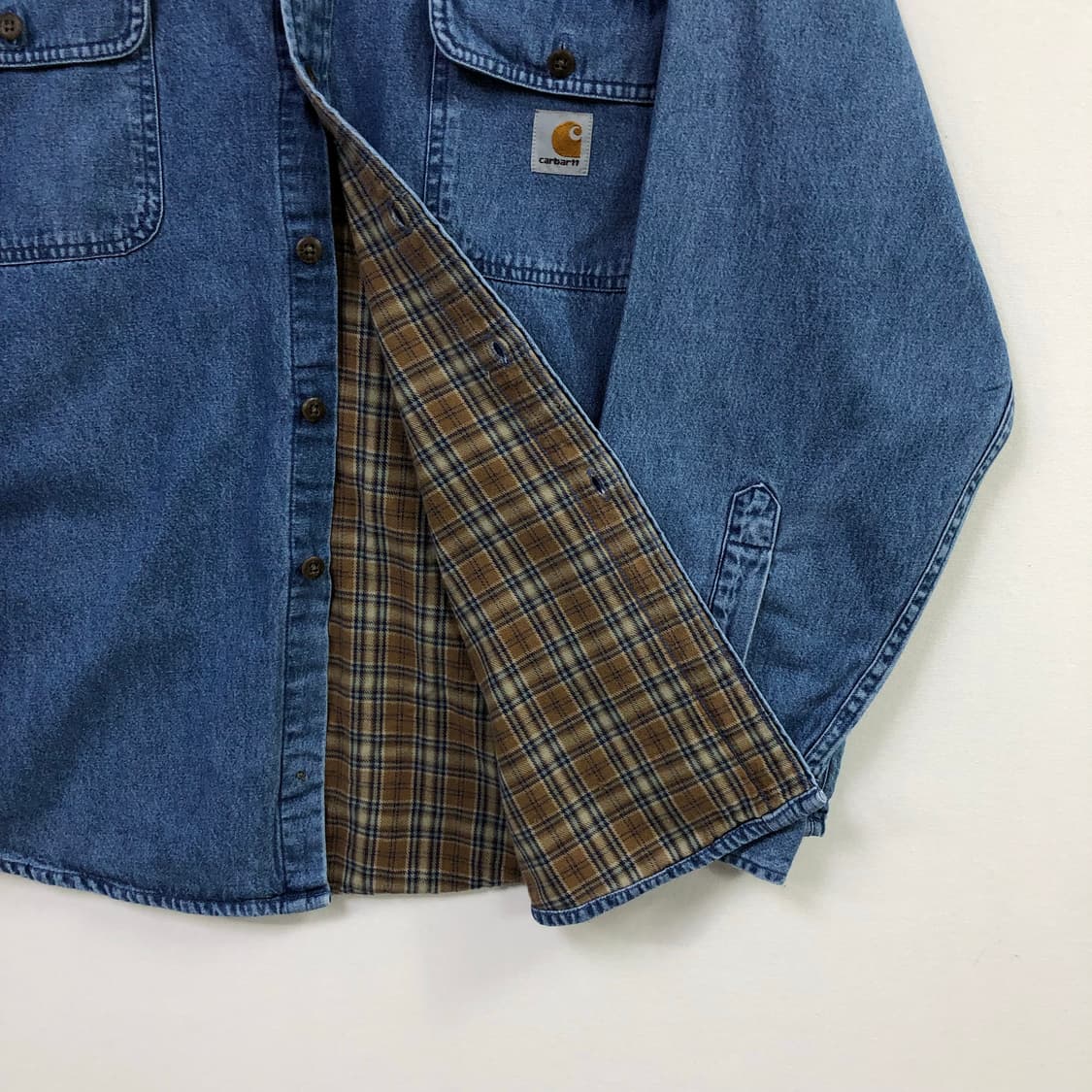 Xxl 칼하트 데님 자켓 상품이미지5