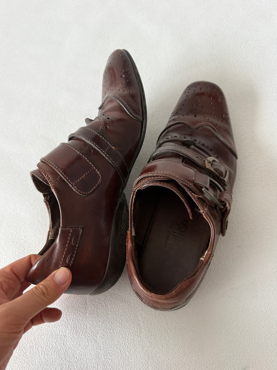 [260]버팔로(Buffalo) 스트랩 레더 슈즈 상품이미지8