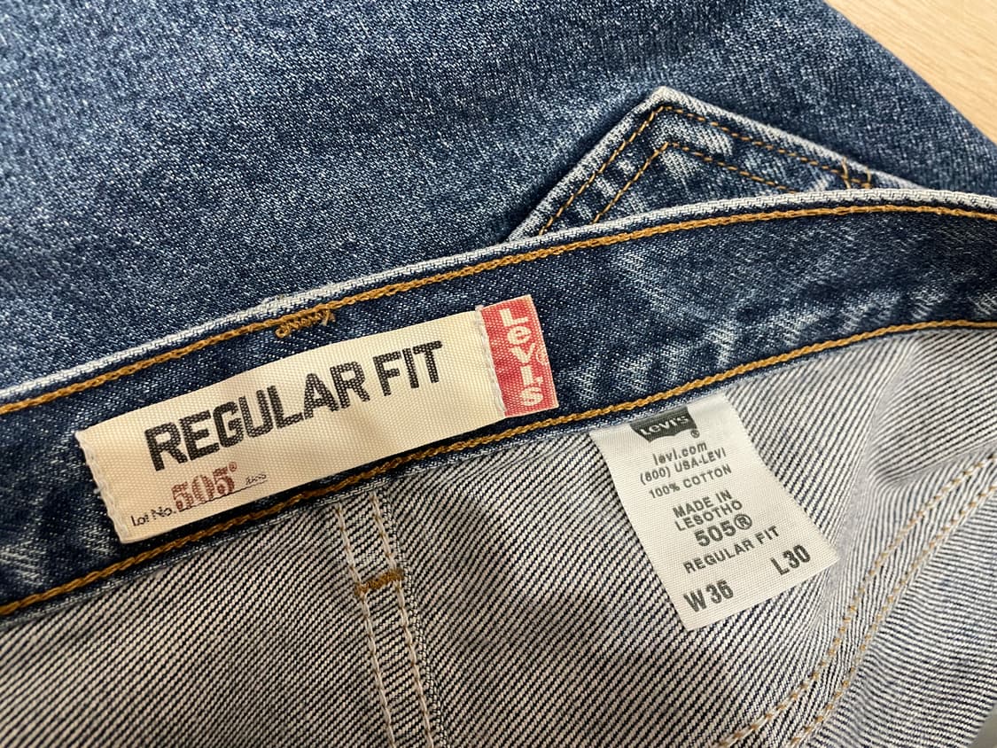 리바이스505 36인치 상품이미지4