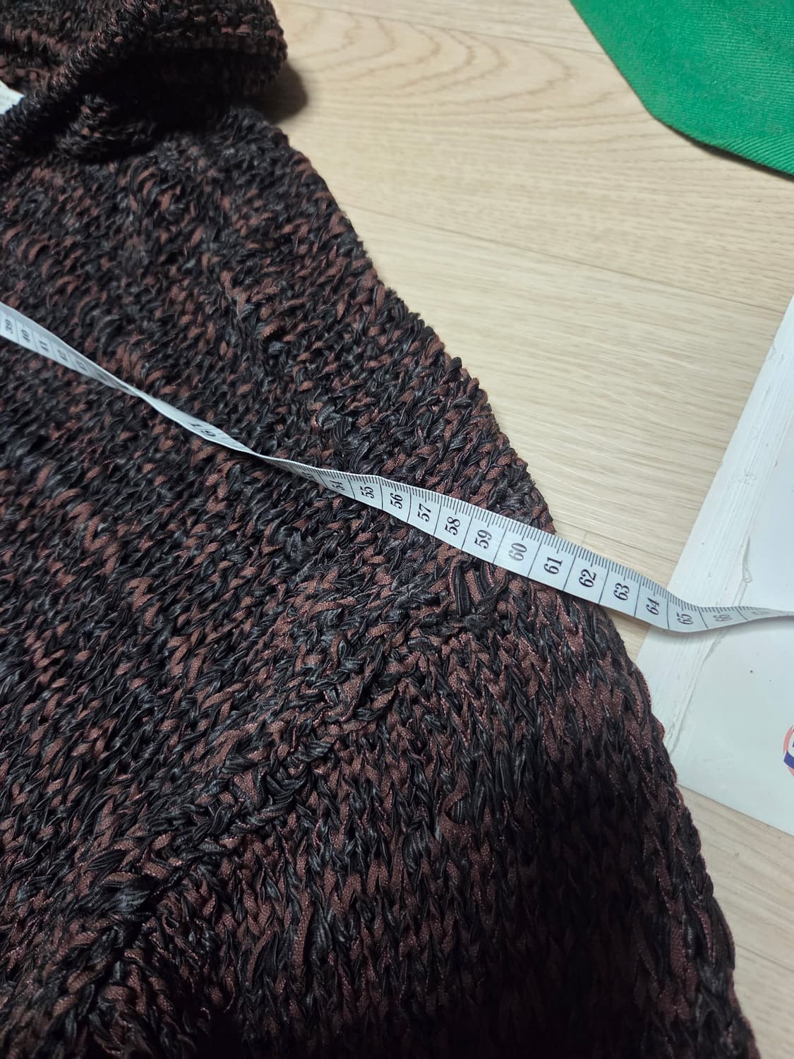 (새상품)자라 반팔 니트 케이블 상품이미지6