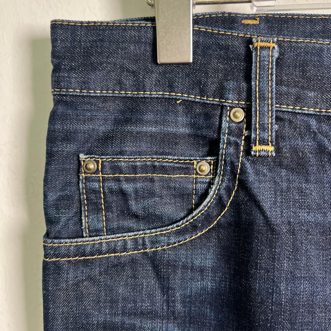 칼하트 wip 인디고 데님 팬츠 32 상품이미지6