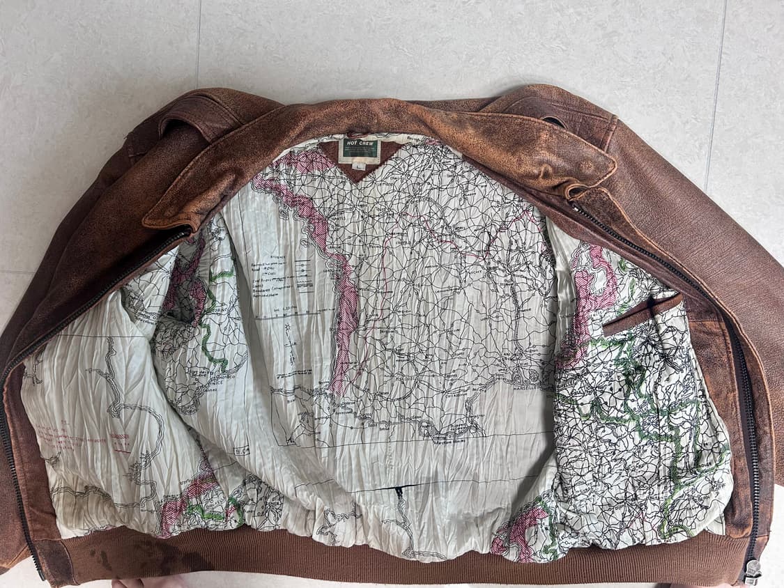 A2 빈티지 가죽자켓 상품이미지2