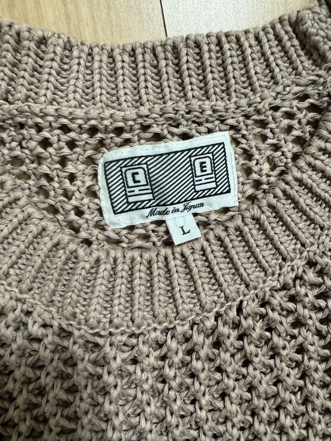 [L] 카브엠트 와플 니트 상품이미지2