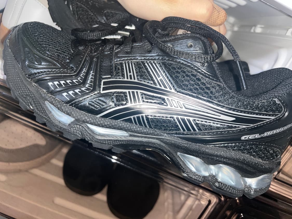 아식스 젤 카야노 14 블랙 퓨어 실버 235 상품이미지4