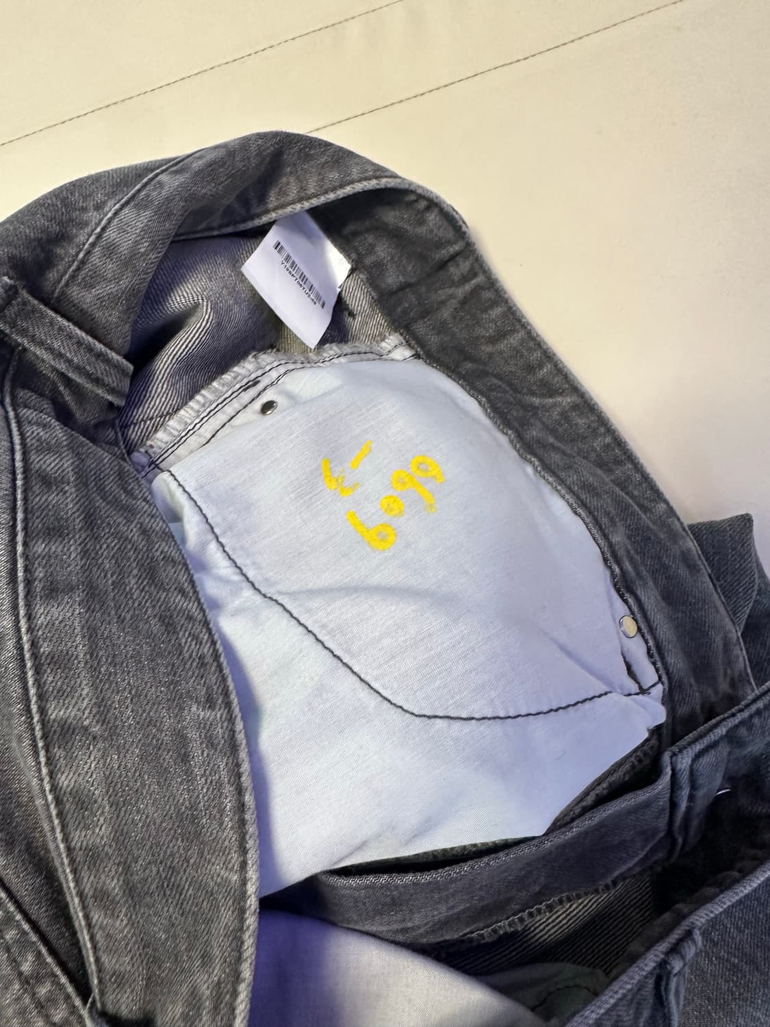 우영미 흑청 바이커진 / 46 상품이미지4