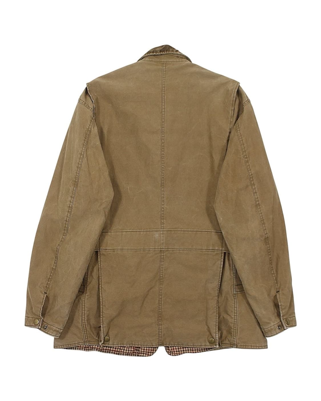 80-90s USA 폴로랄프로렌 오일클로스 왁스 헌팅 자켓 빈티지 미국제 상품이미지2