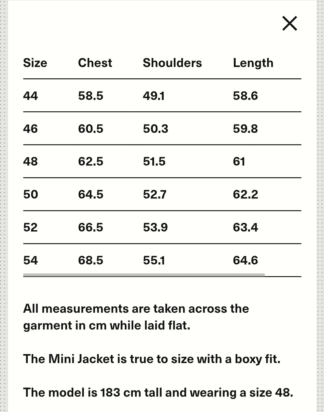 아워레가시 미니 레더자켓 48 상품이미지10