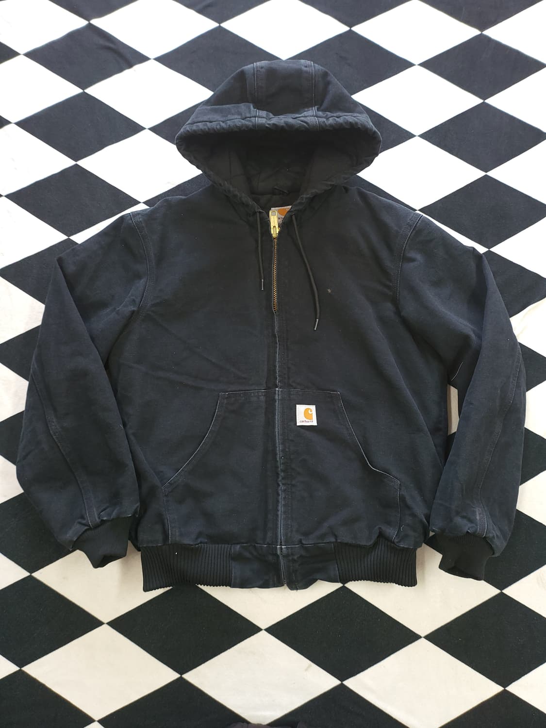 칼하트 J140 덕액티브 워크 자켓 블랙 S 상품이미지1