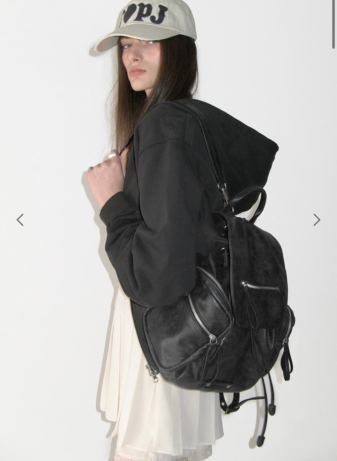 썬번프로젝트 투웨이오프백 블랙  상품이미지1