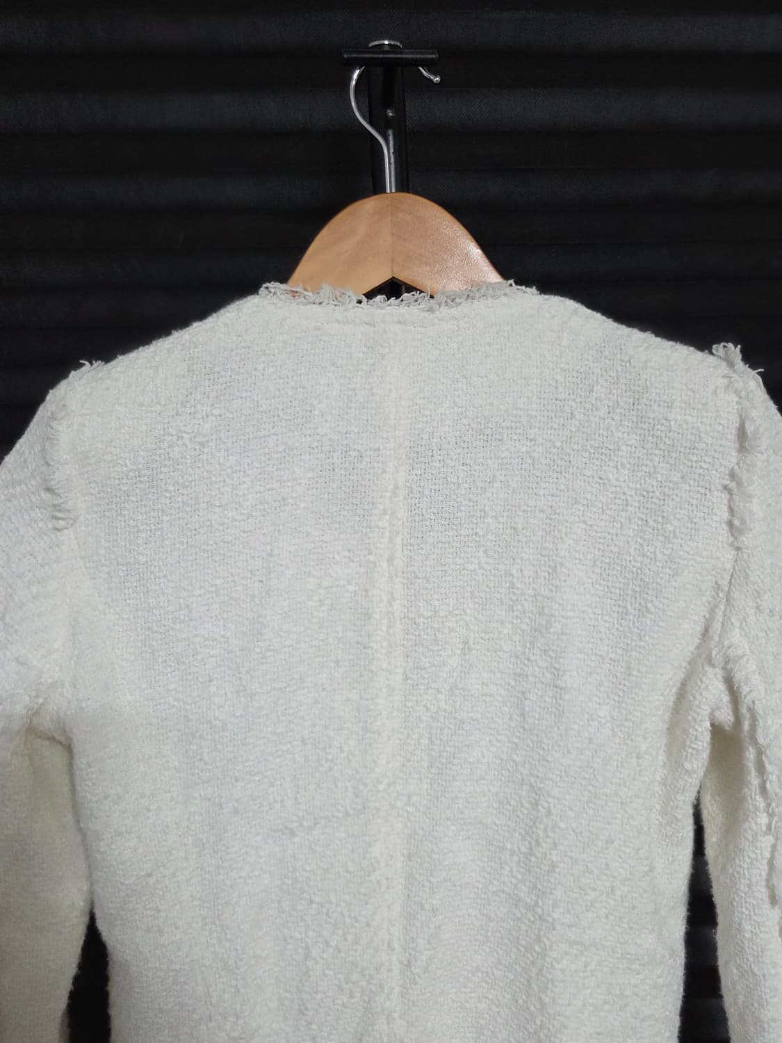 (정품) [이로] 아그네트 프린지 코튼 트위드 자켓 | 00112 상품이미지6