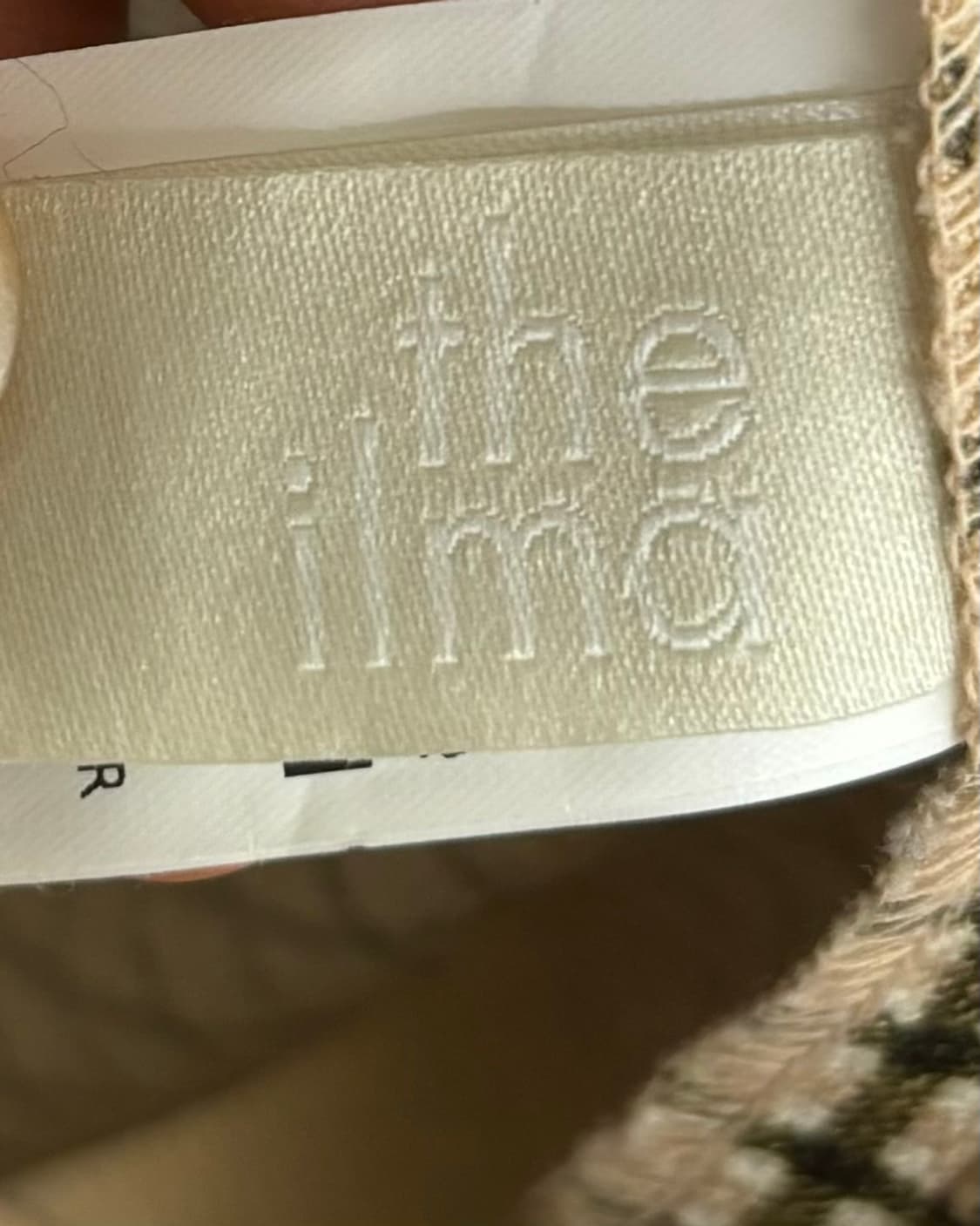 더 일마 체크 패턴 루즈핏 셔츠 상품이미지7