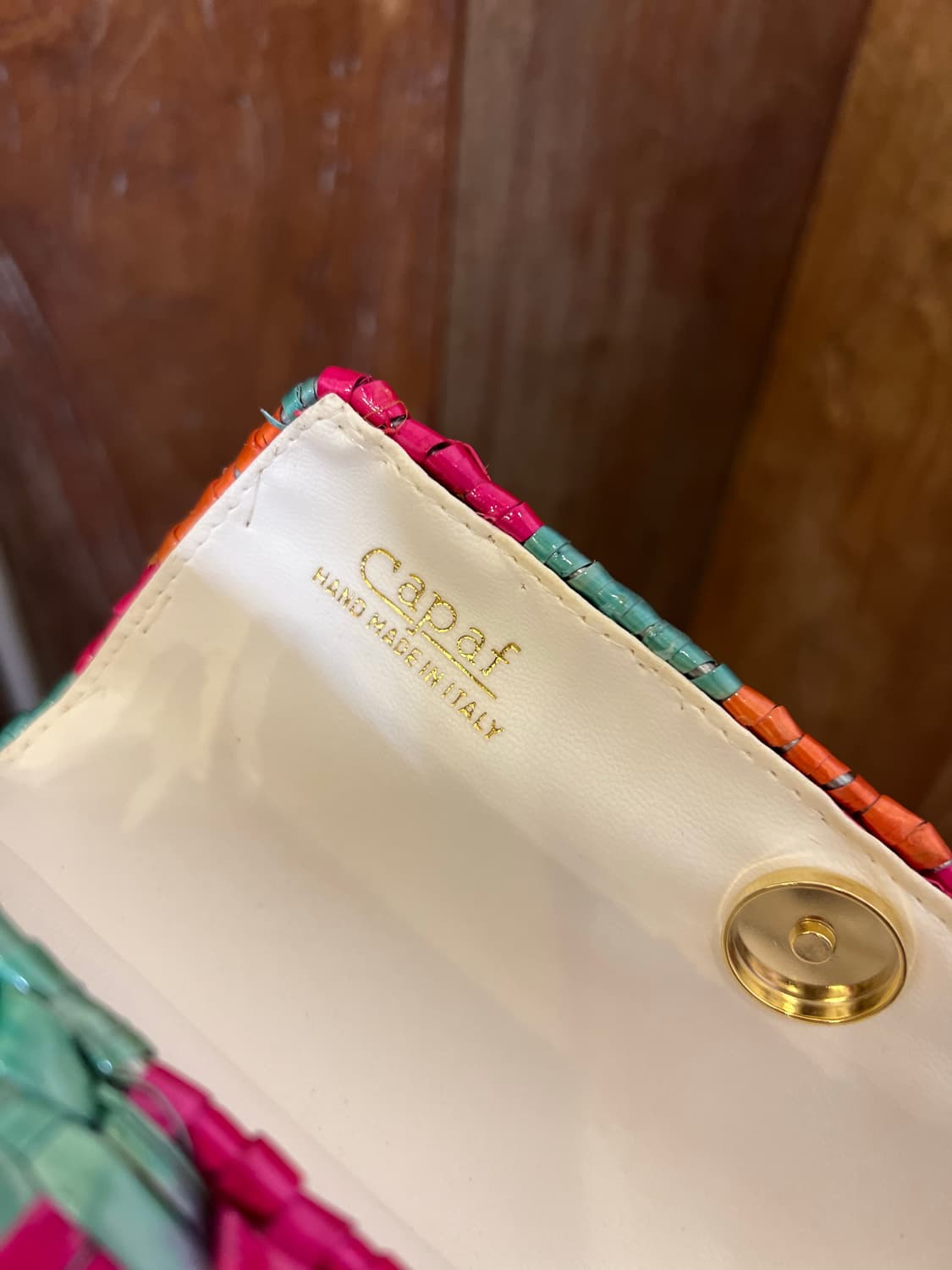 Vintage 뱀부 라탄백 상품이미지7