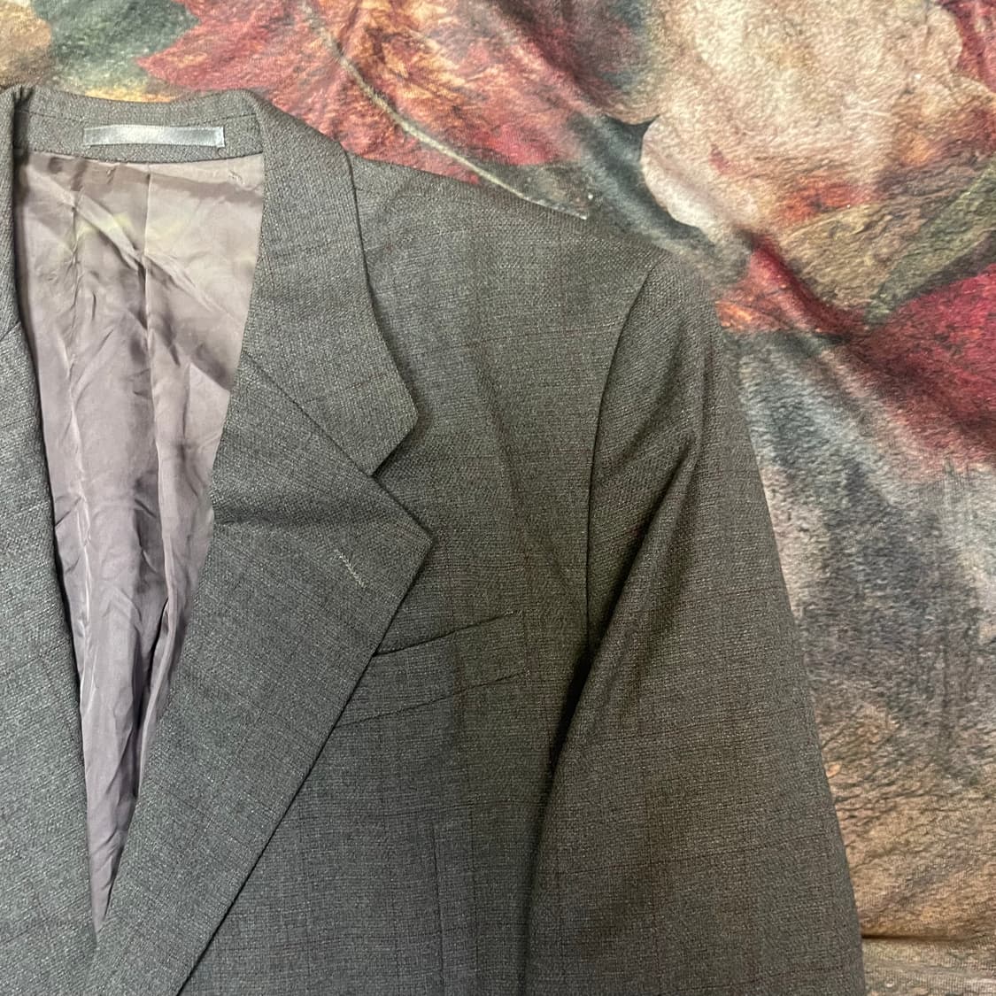 입생로랑 캐주얼 브라운 울블레이저 105 상품이미지2