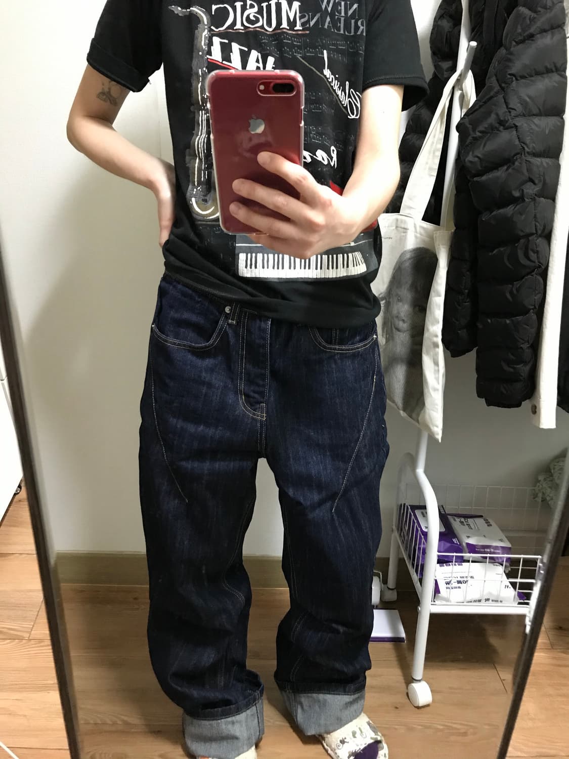 절개 데님 상품이미지4