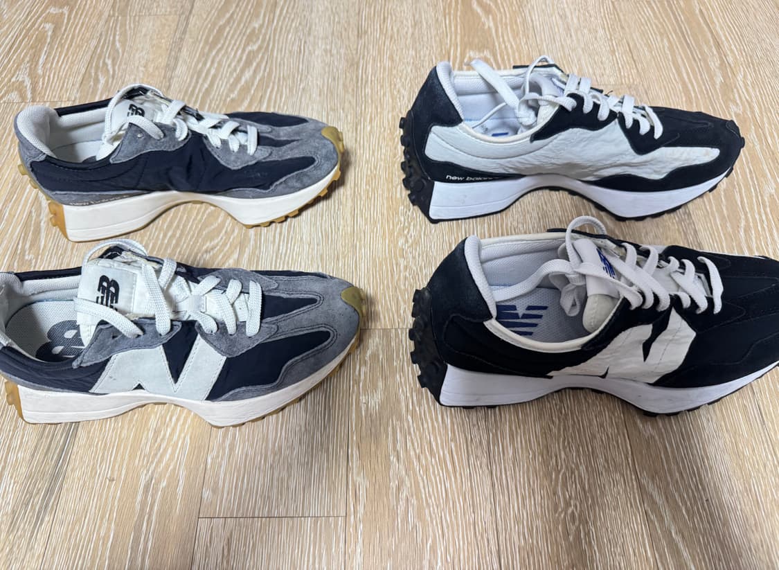 (230,255) 뉴발란스 327 운동화 2개 일괄 상품이미지4