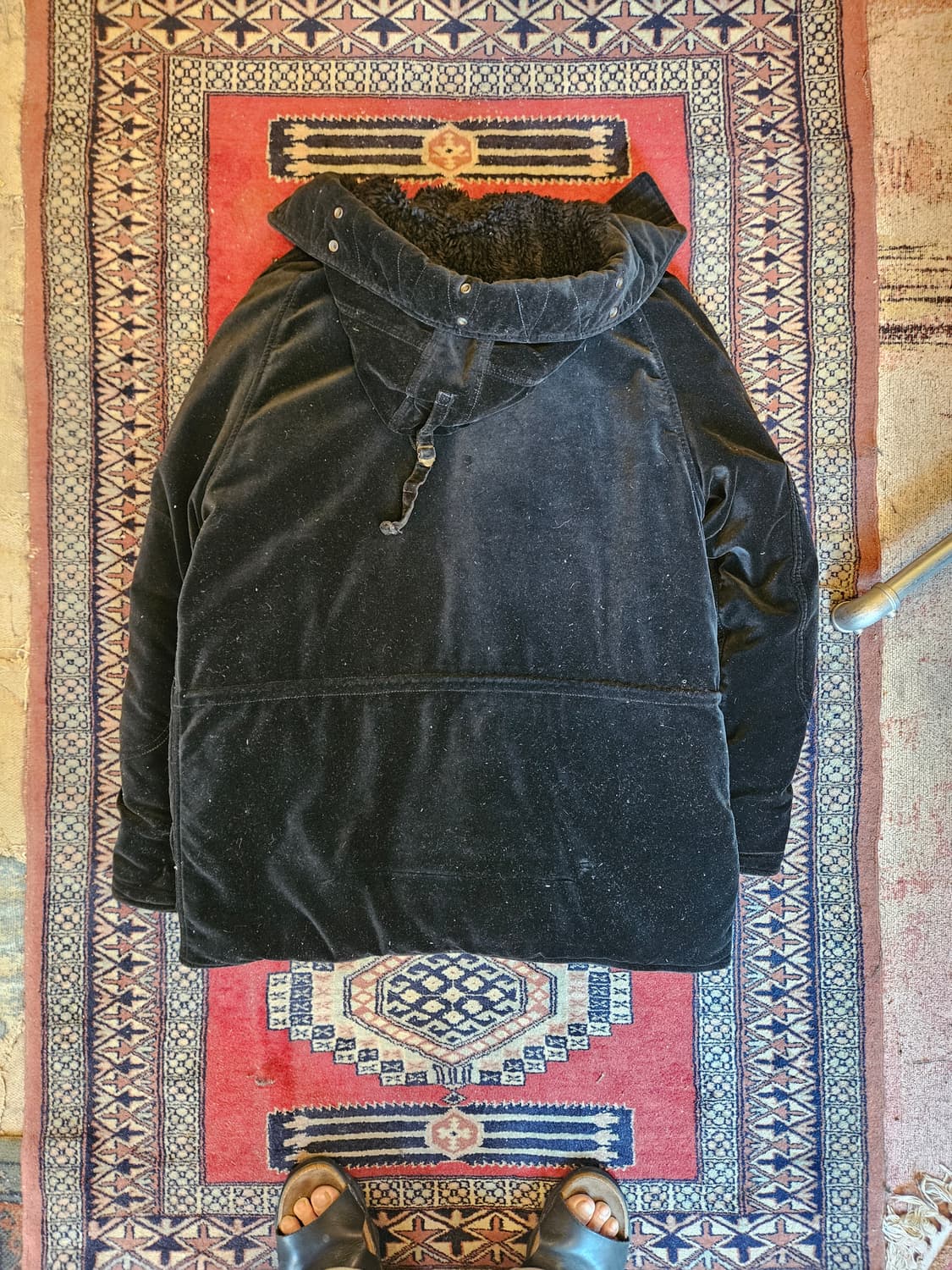 폴로 데님엔 서플라이 n3b 벨벳 구스 패딩 상품이미지2